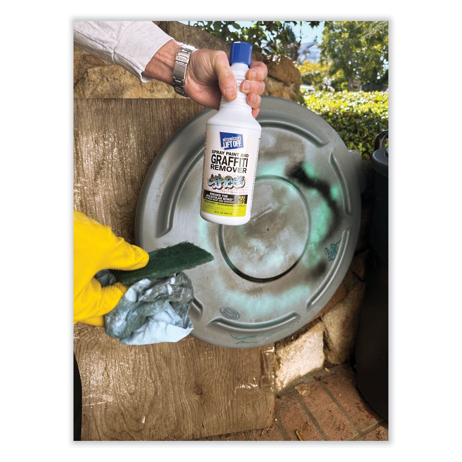 Motsenbocker's Lift-Off® 4 Spray Paint Graffiti Remover, 32oz, Bottle, 6/carton - Bloom Skins