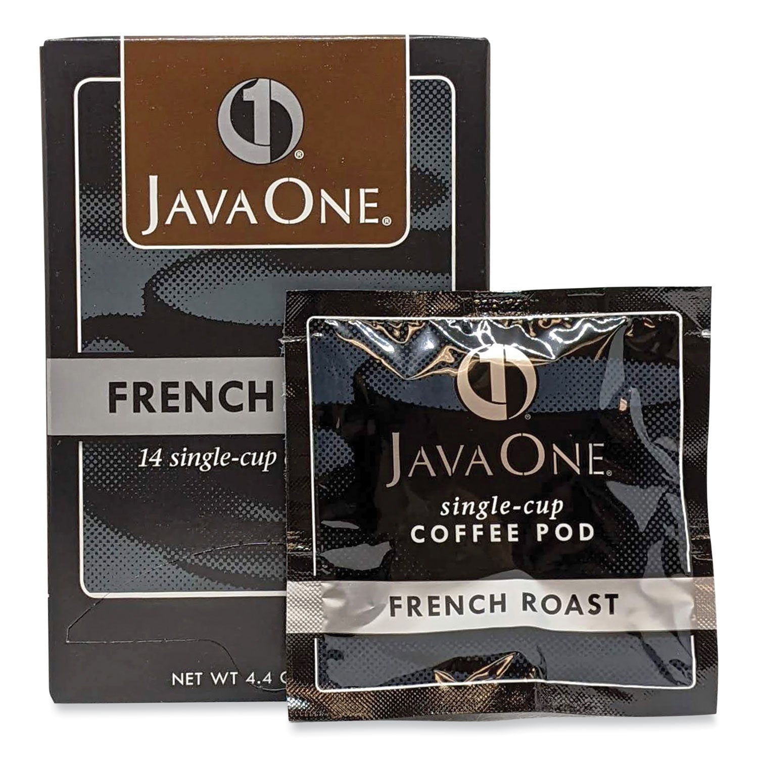 Java One® Coffee Pods, French Roast, Single Cup, 14/box