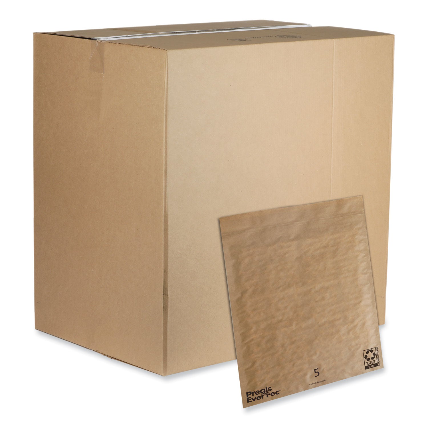 EverTec Curbside Recyclable Padded Mailer #5