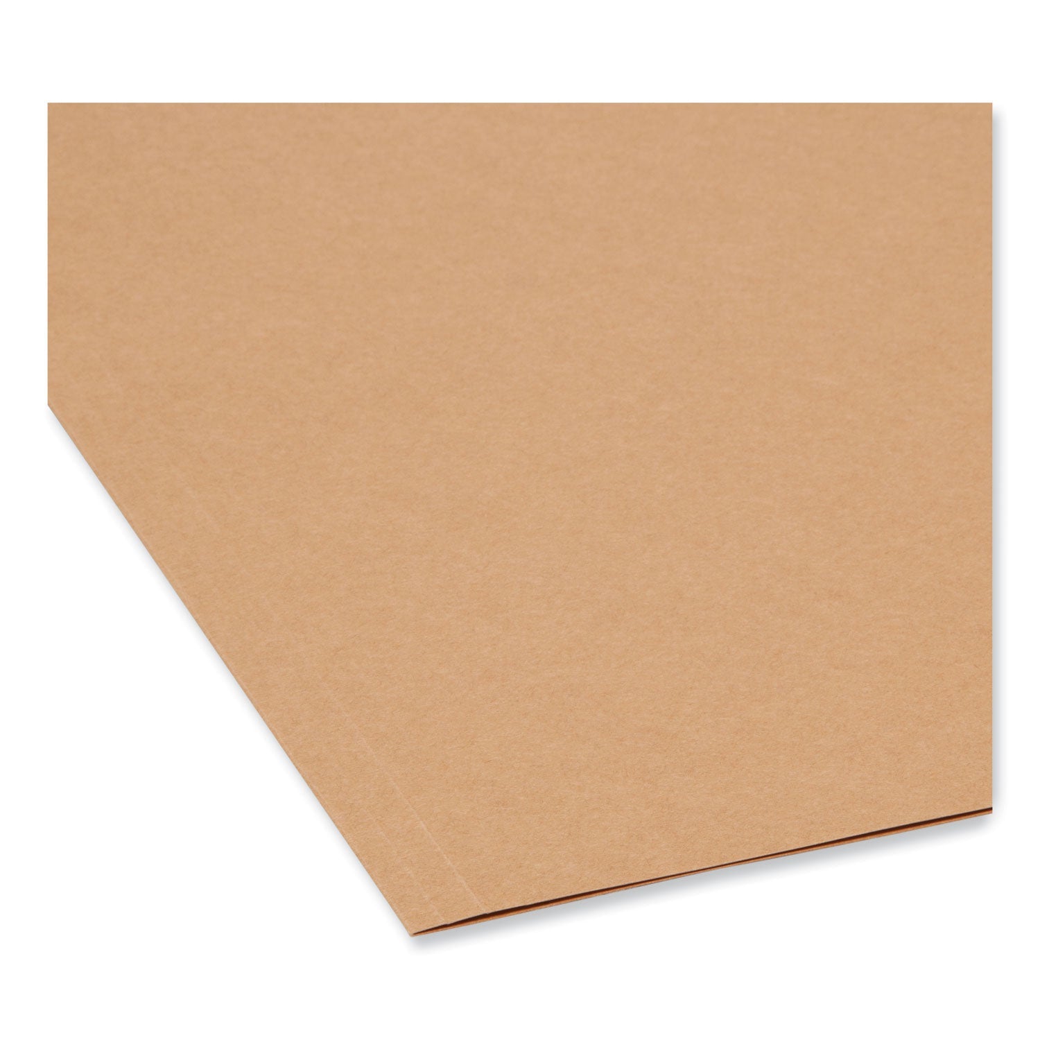 Smead Guide Height Reinforced Heavyweight Kraft File Folder, 2/5-Cut Tabs: Right of Center, Letter, 0.75" Expansion, Brown, 100/Box - Bloom Skins