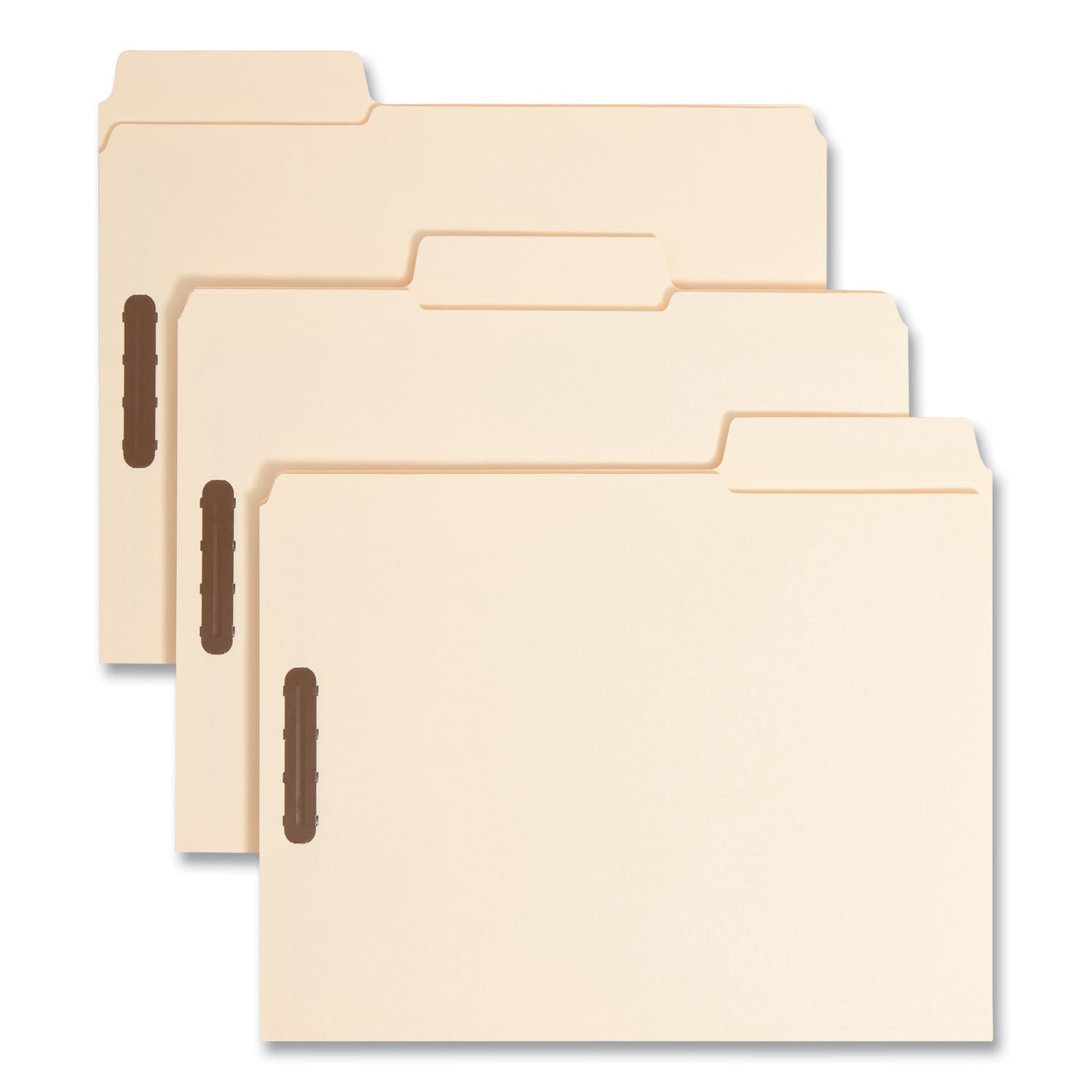 SuperTab Fastener Folders | Smead Reinforced Manila