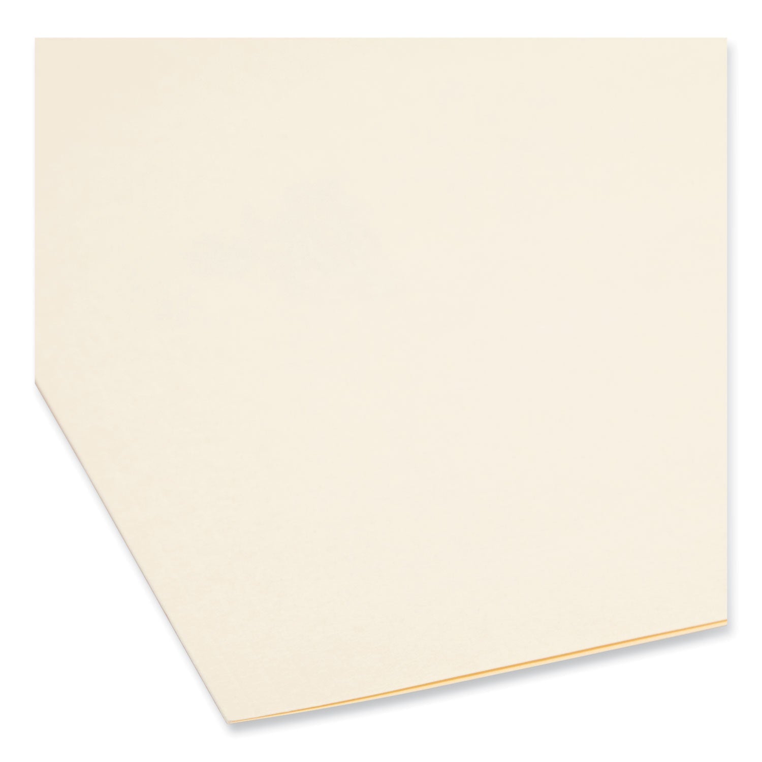 Smead Top Tab Fastener Folders, Straight Tabs, 0.75" Expansion, 2 Fasteners, Legal Size, Manila Exterior, 50/Box