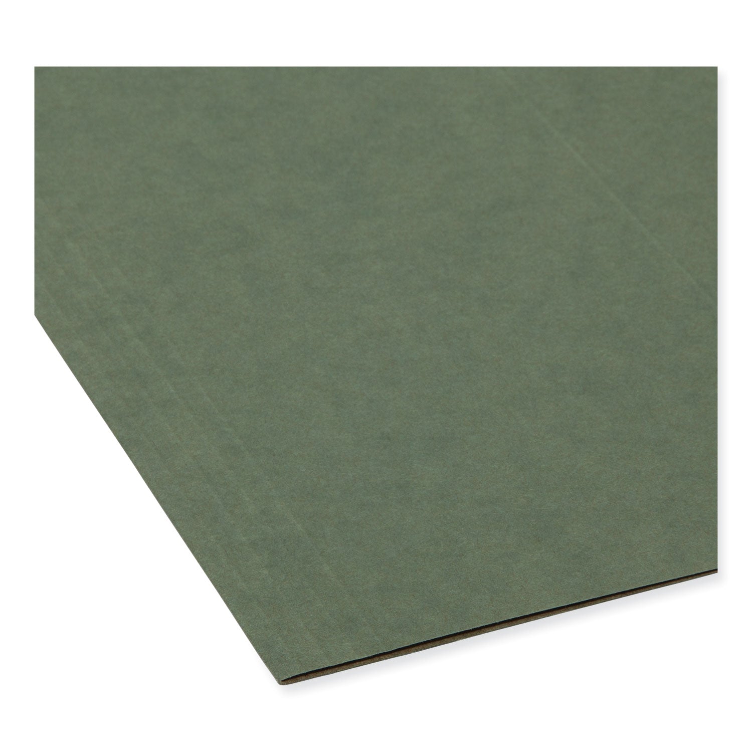 Smead TUFF Hanging Folders with Easy Slide Tab, Letter Size, 1/3-Cut Tabs, Standard Green, 20/Box