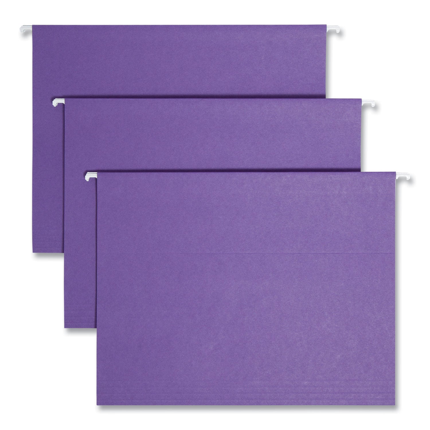 Colored Hanging File Folders | Purple | 25/Box