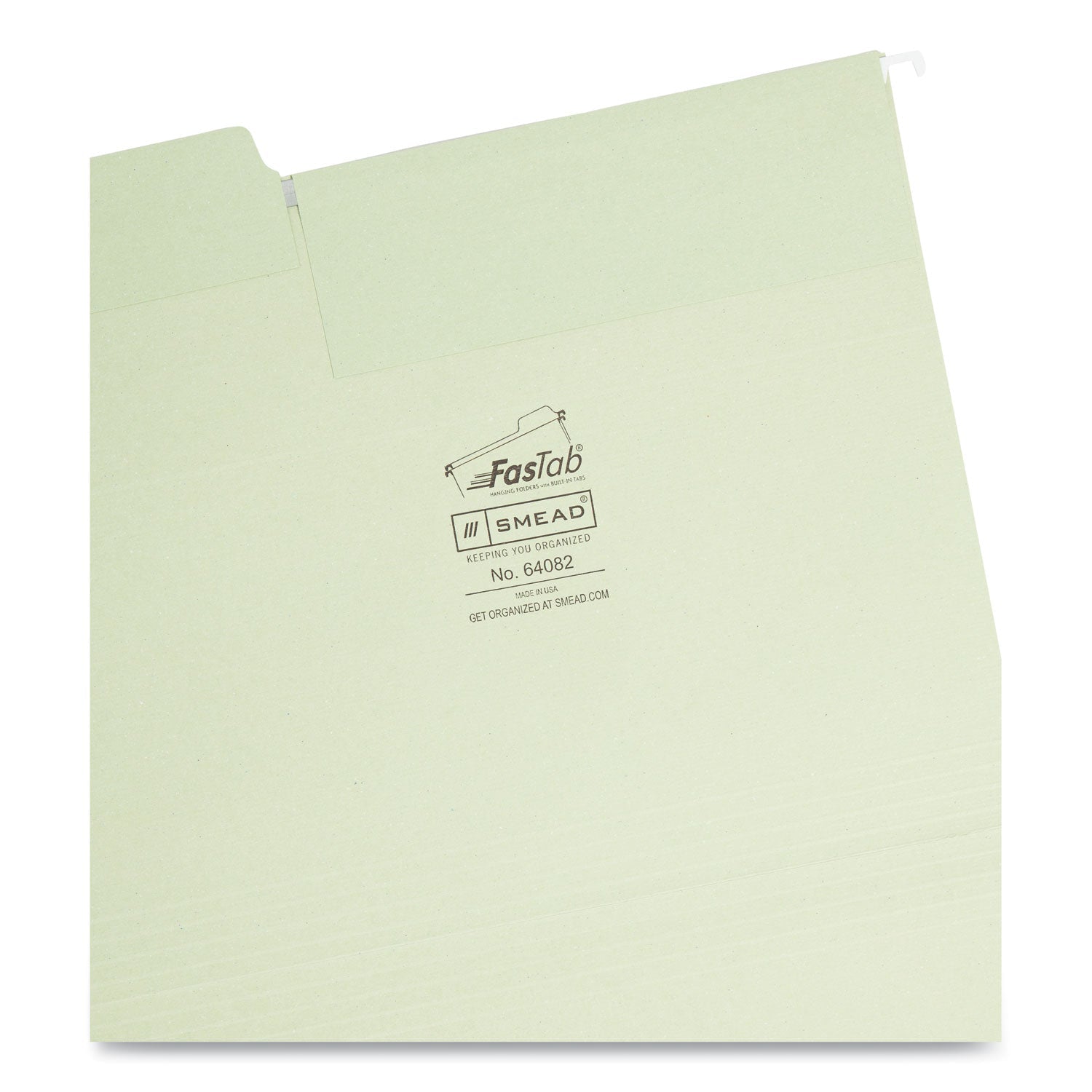 Smead FasTab Hanging Folders, Letter Size, 1/3-Cut Tabs, Moss, 20/Box - Bloom Skins