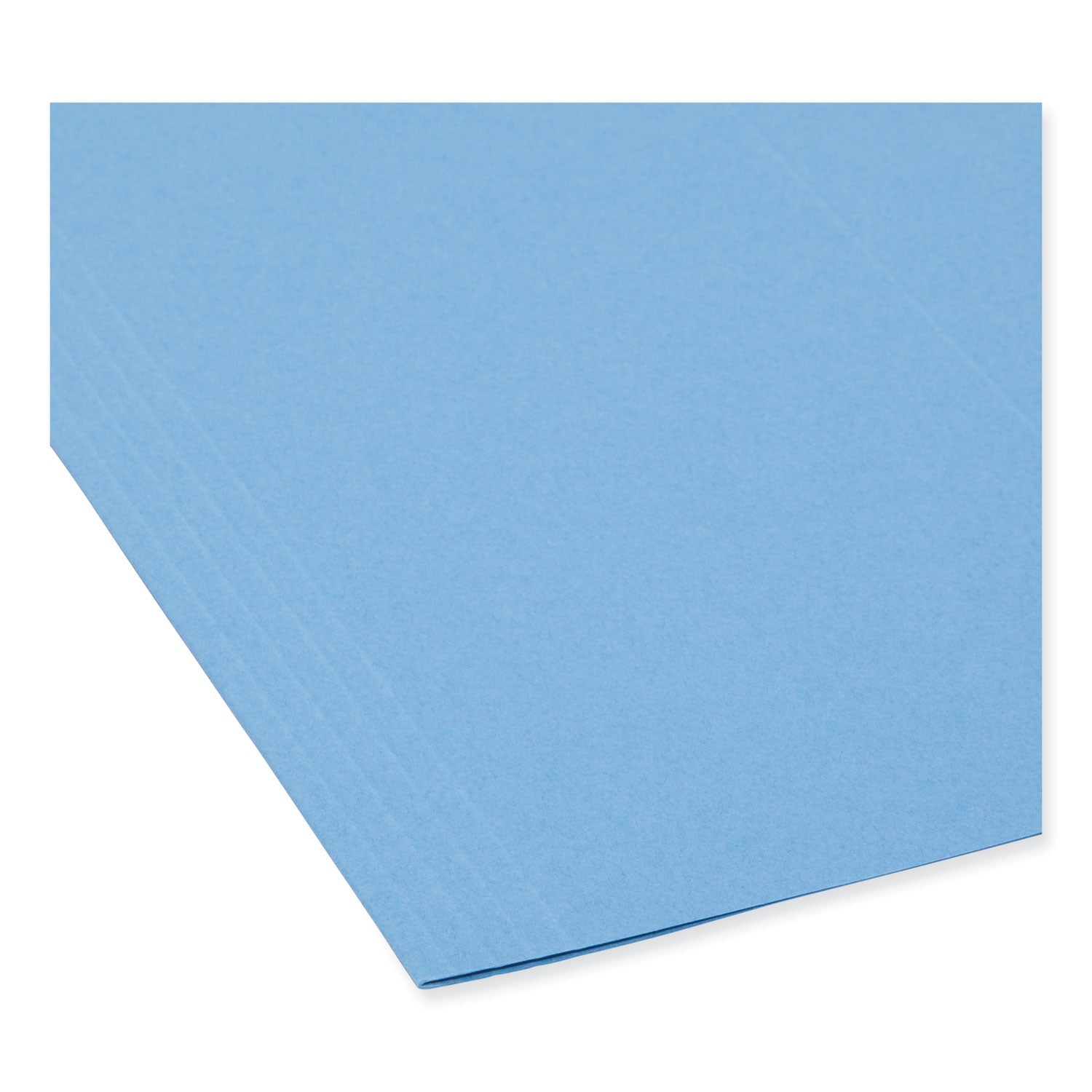 Smead FasTab Hanging Folders, Letter Size, 1/3-Cut Tabs, Blue, 20/Box