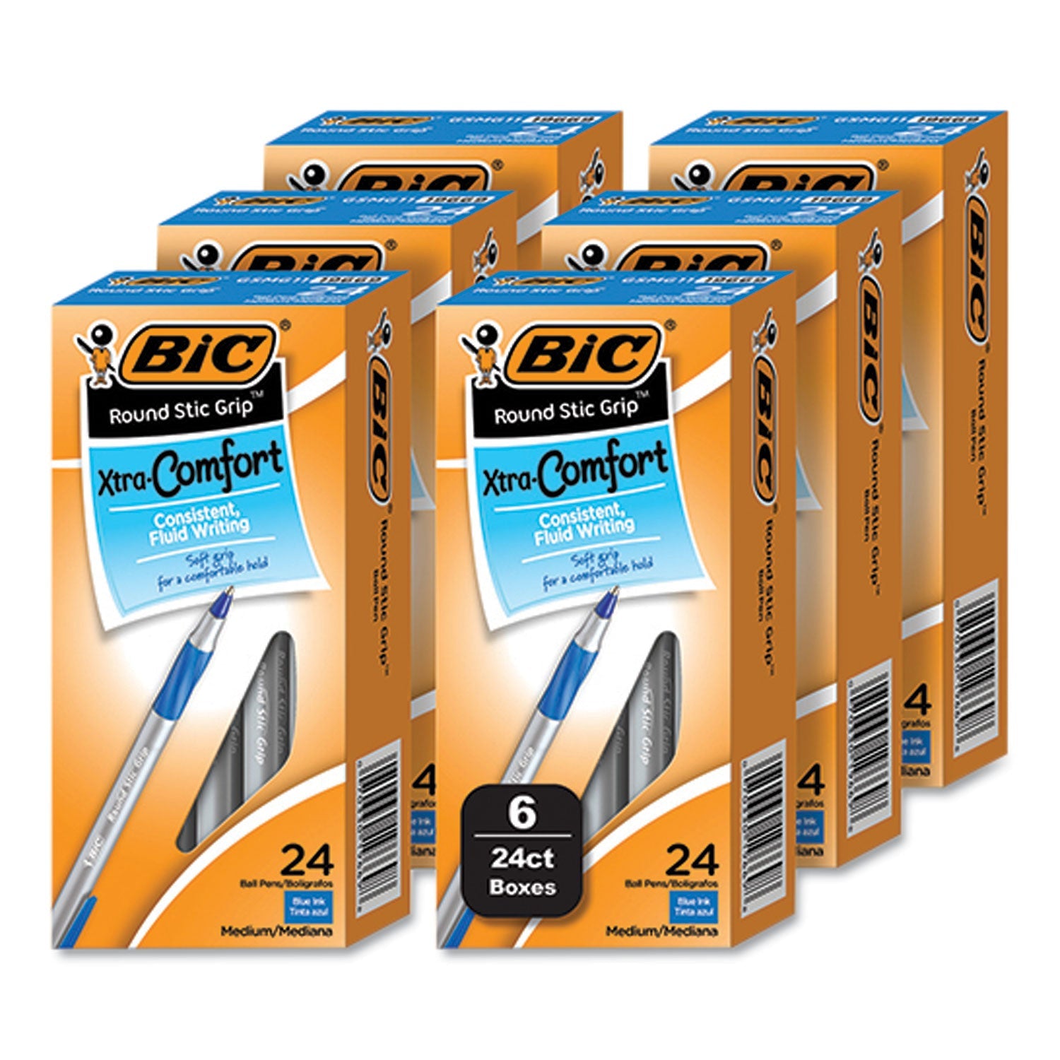 Round Stic Grip Xtra Comfort Ballpoint Pen | Blue