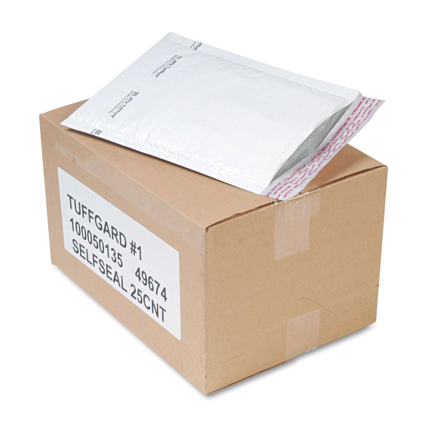 Jiffy TuffGard Mailer #1 | Self-Seal Cushioned
