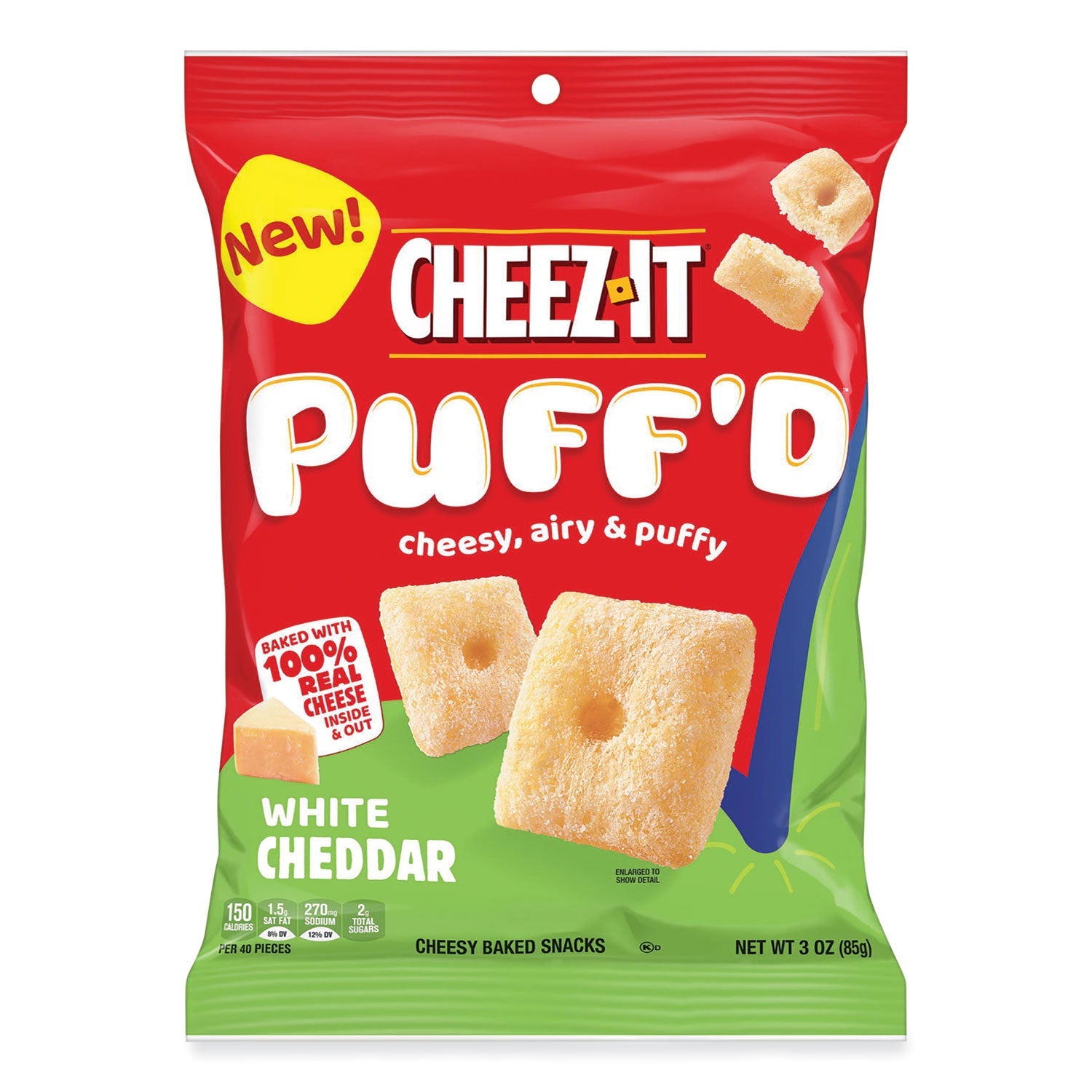 Cheez-It Puff'd Crackers | White Cheddar, 3oz