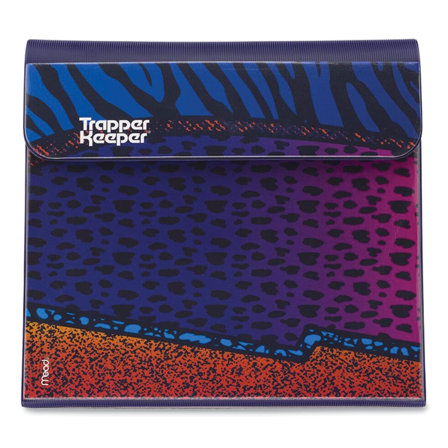 Mead® Trapper Keeper 3-Ring Pocket Binder, 1" Capacity, 11.25 x 12.19, Animal