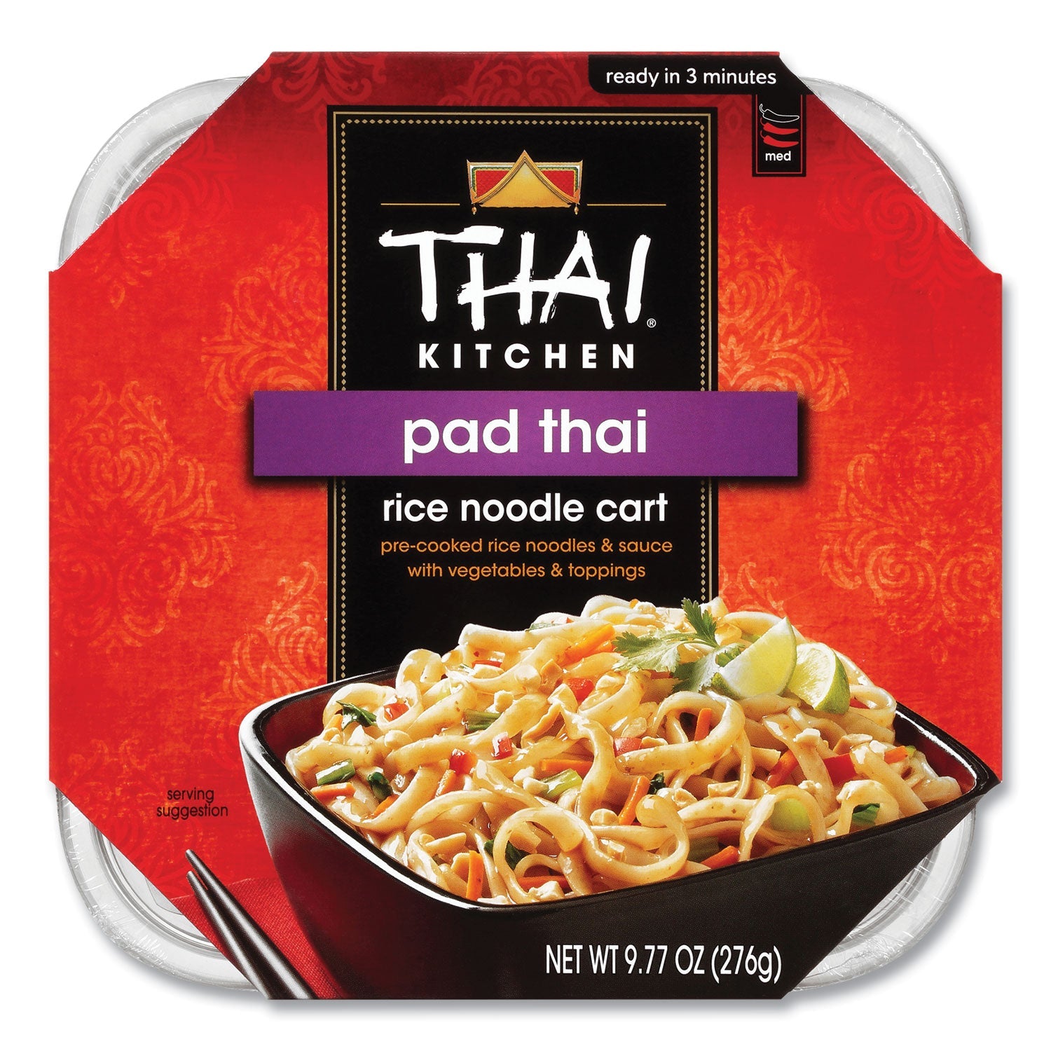 McCormick® Thai Kitchen Pad Thai Rice Noodle Cart, 9.77 oz Individually Wrapped, 6/Carton