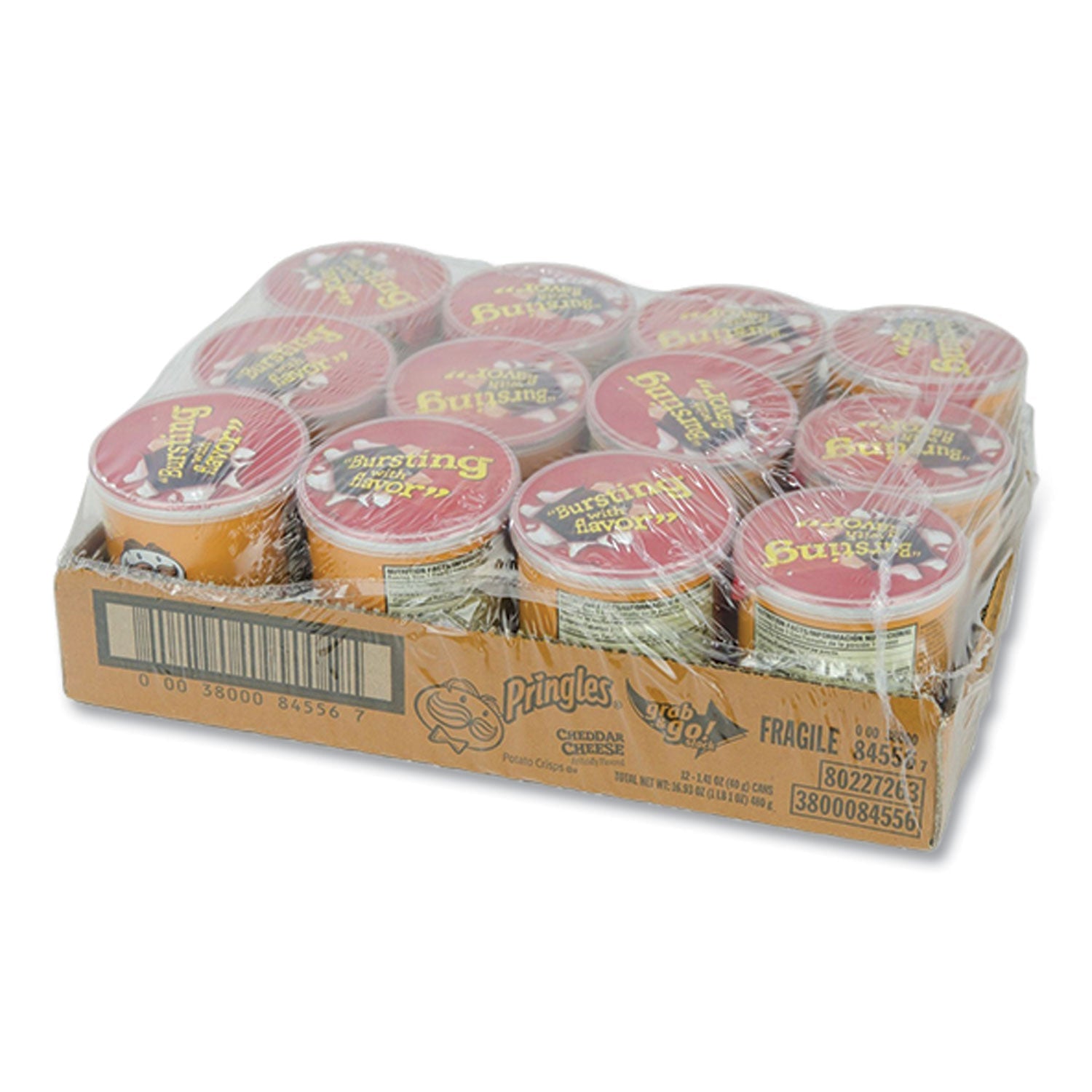 Pringles Grab and Go Cheddar Cheese Crisps | 1.4oz