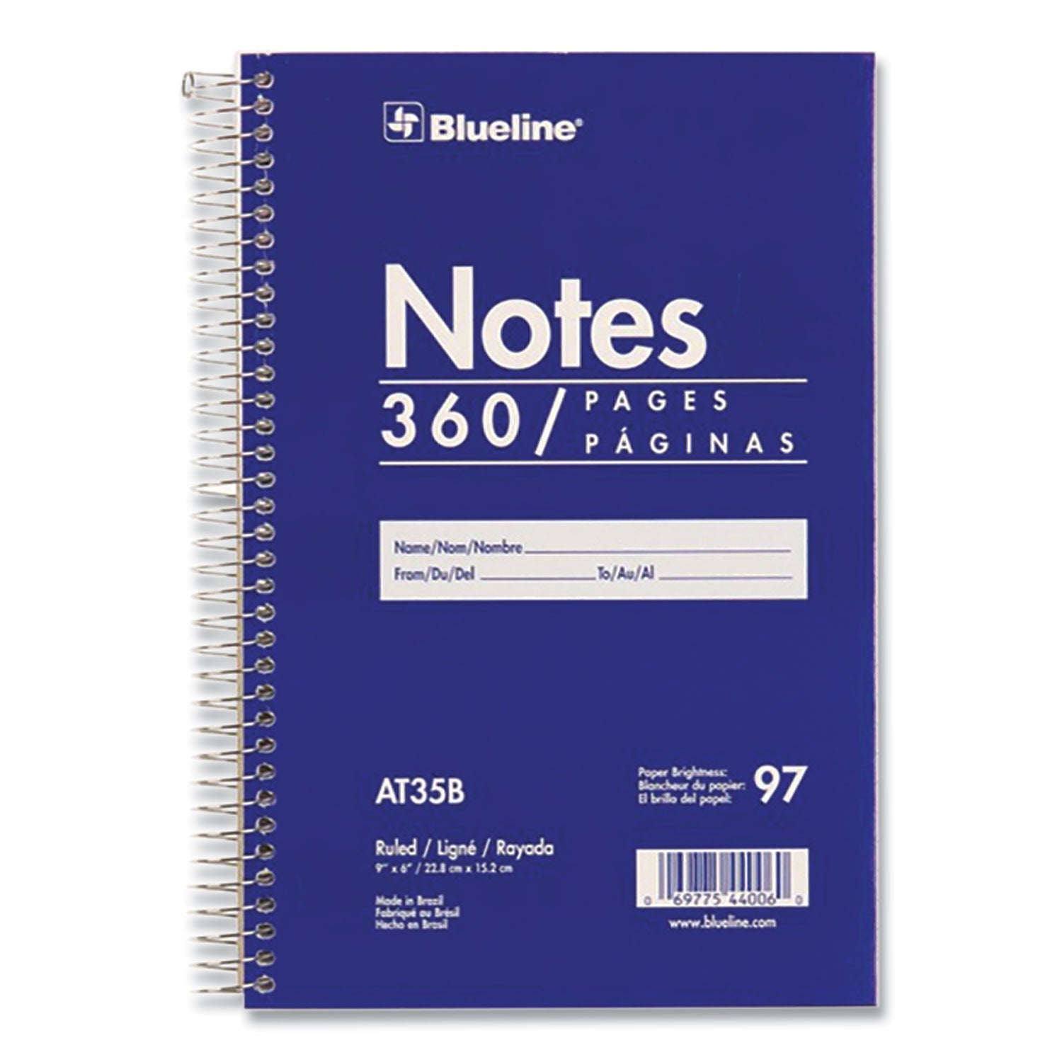 Steno Notes Notebook | Gregg Rule, 180 Sheets