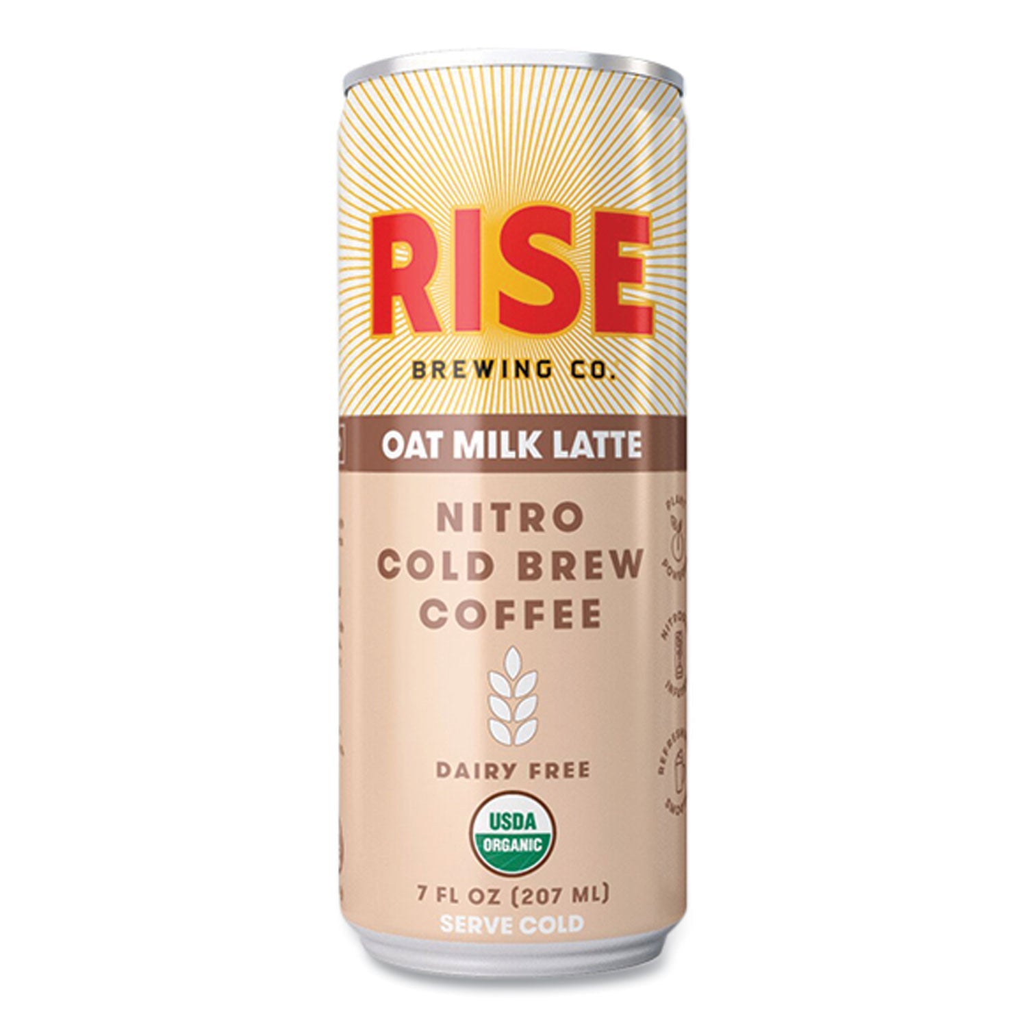 Nitro Cold Brew Latte | Oat Milk | 12-Pack