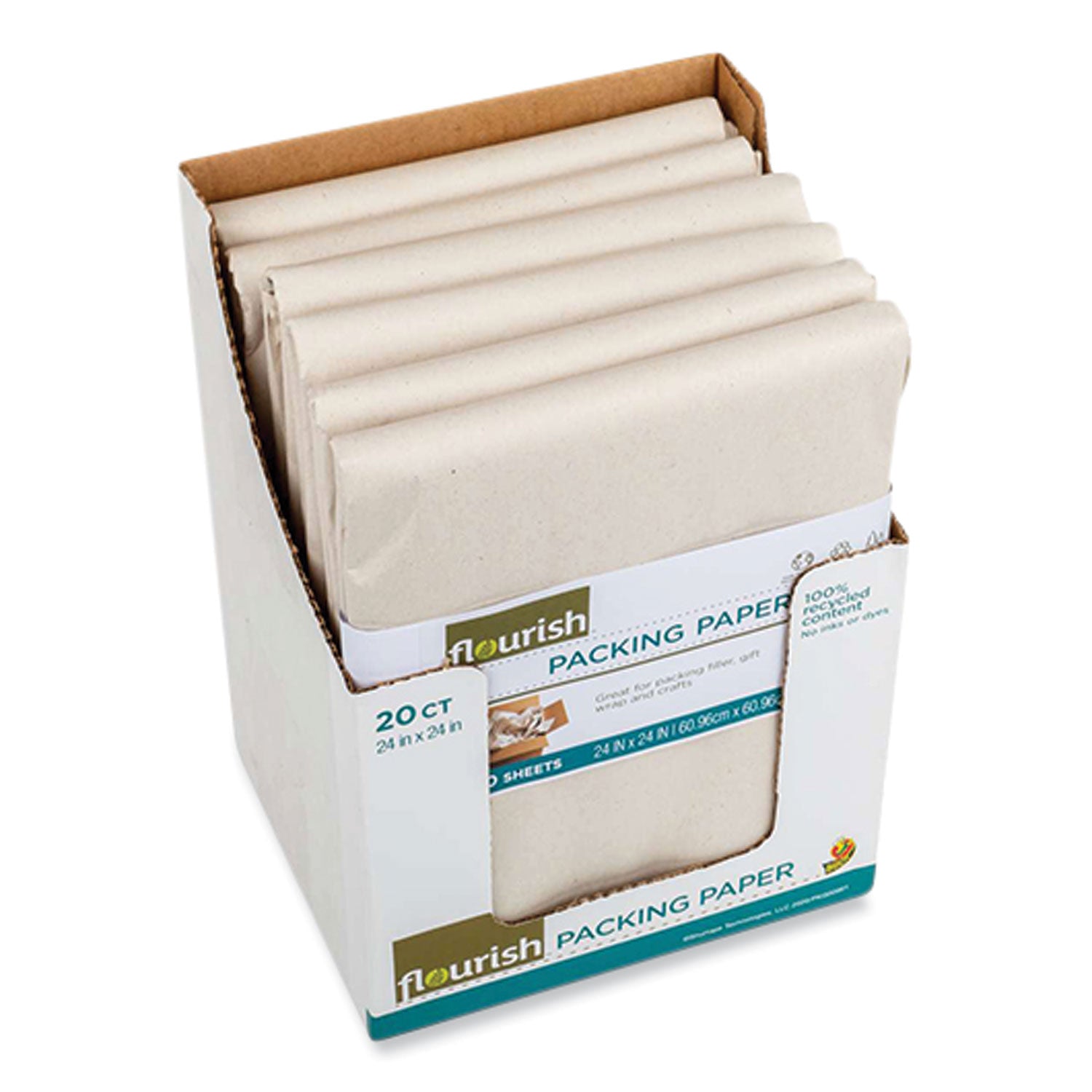 Paper Packing Sheets | Flourish® 100% Recycled