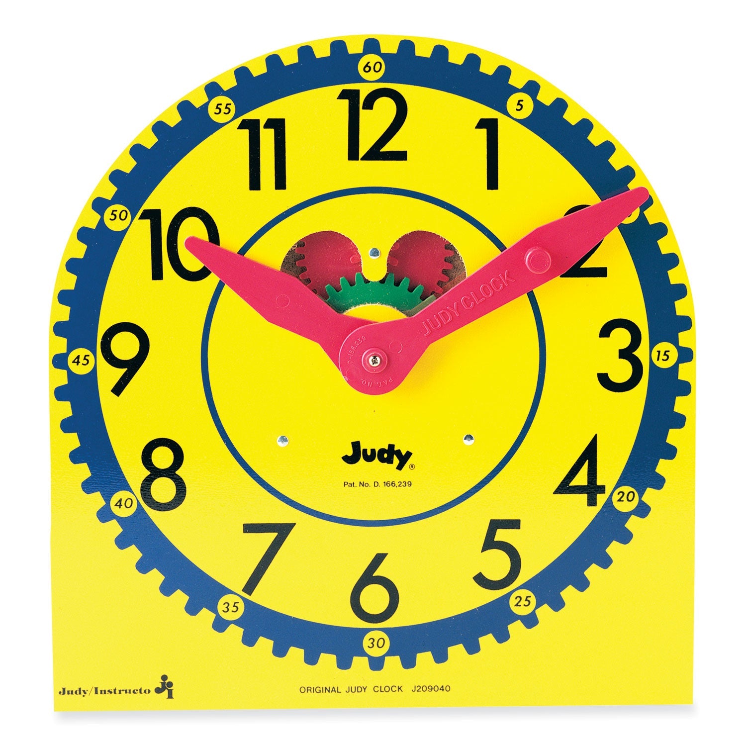 Large Judy Clock | Ages 5-9 | Carson-Dellosa