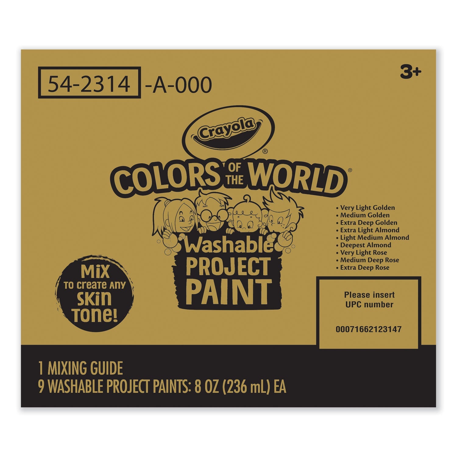 Colors of the World Washable Paint | 9-Pack