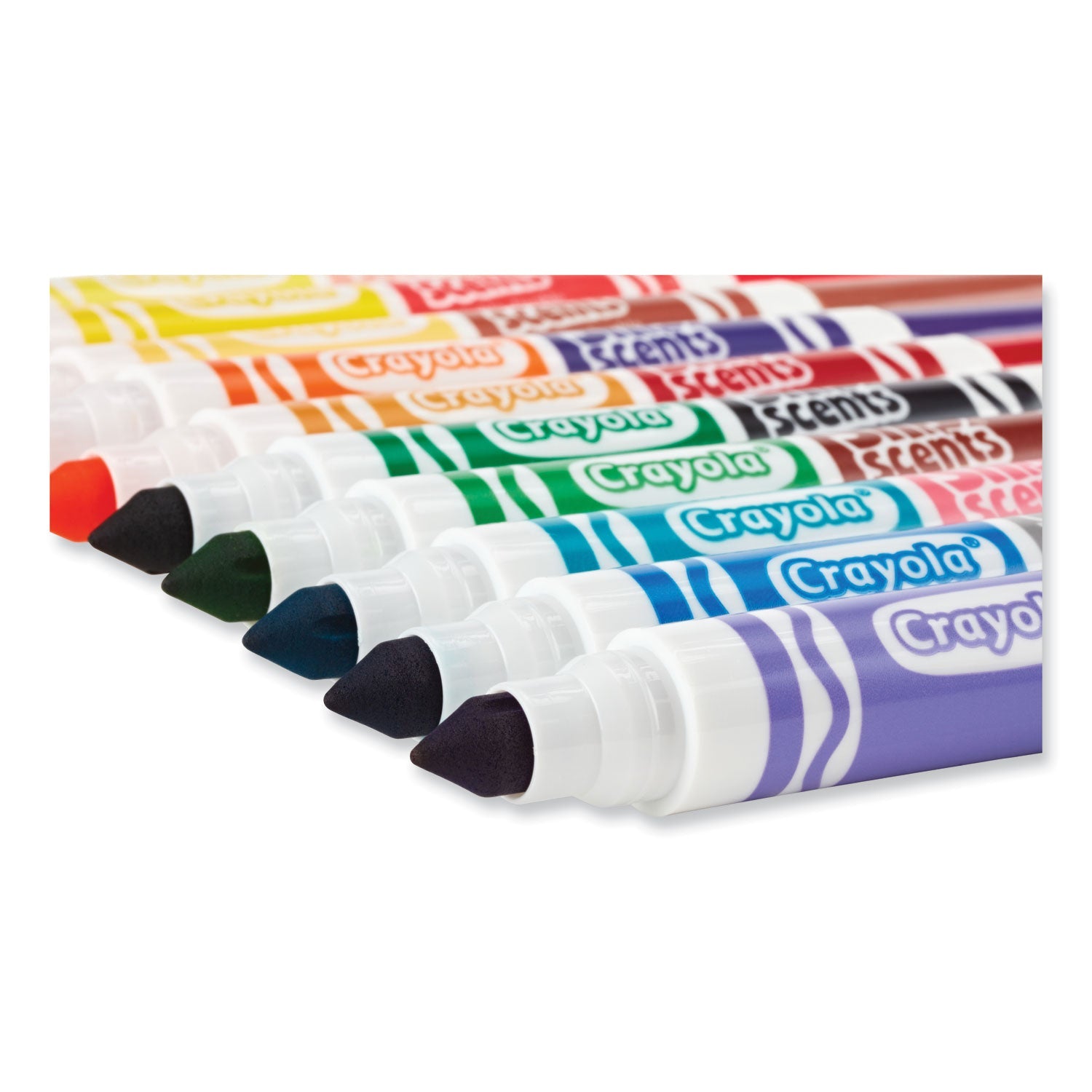 Crayola® Silly Scents Smash Up Dual Ended Markers, Broad Tip, Assorted, 10/Pack