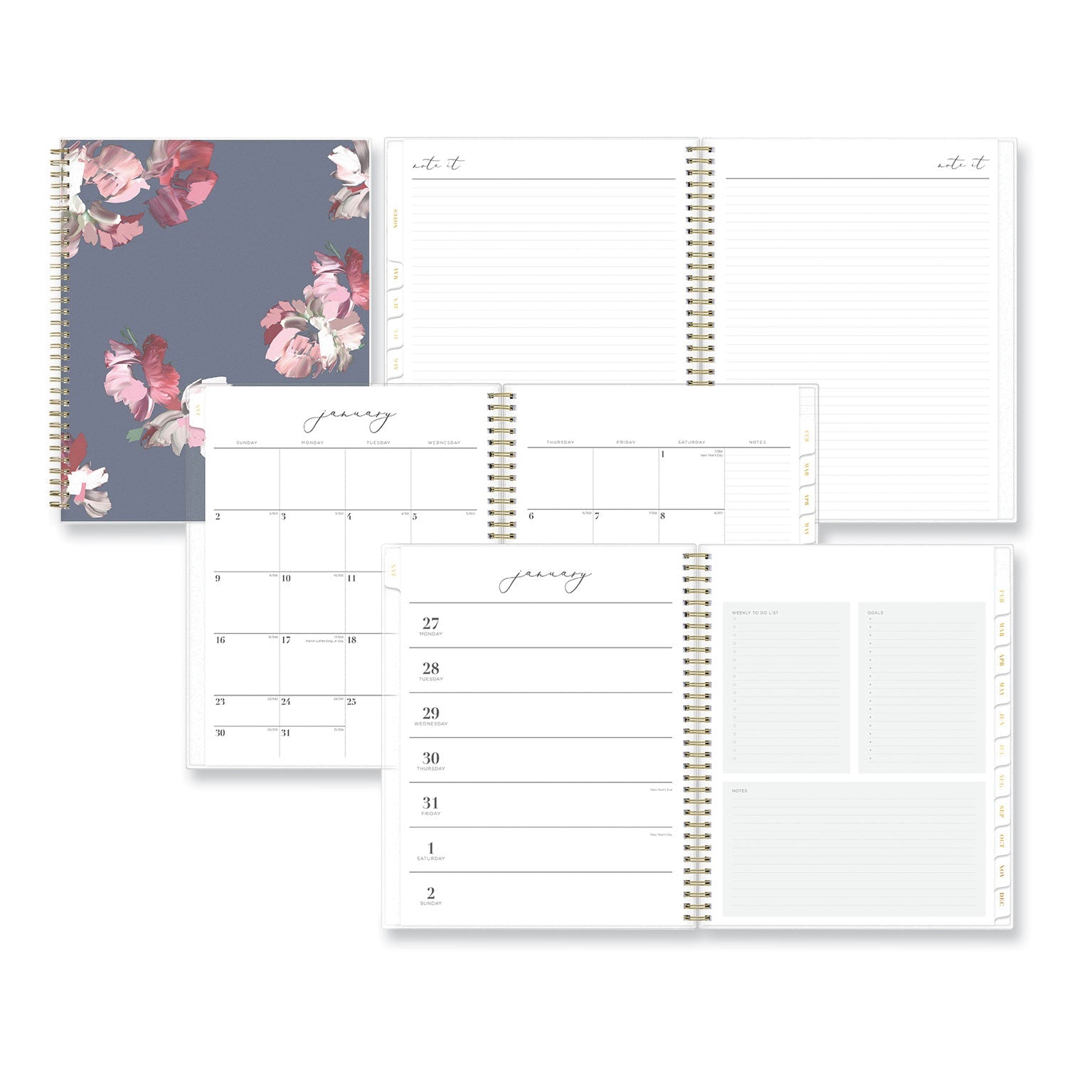 Life Note-It Weekly/Monthly Notes Planner | 2025
