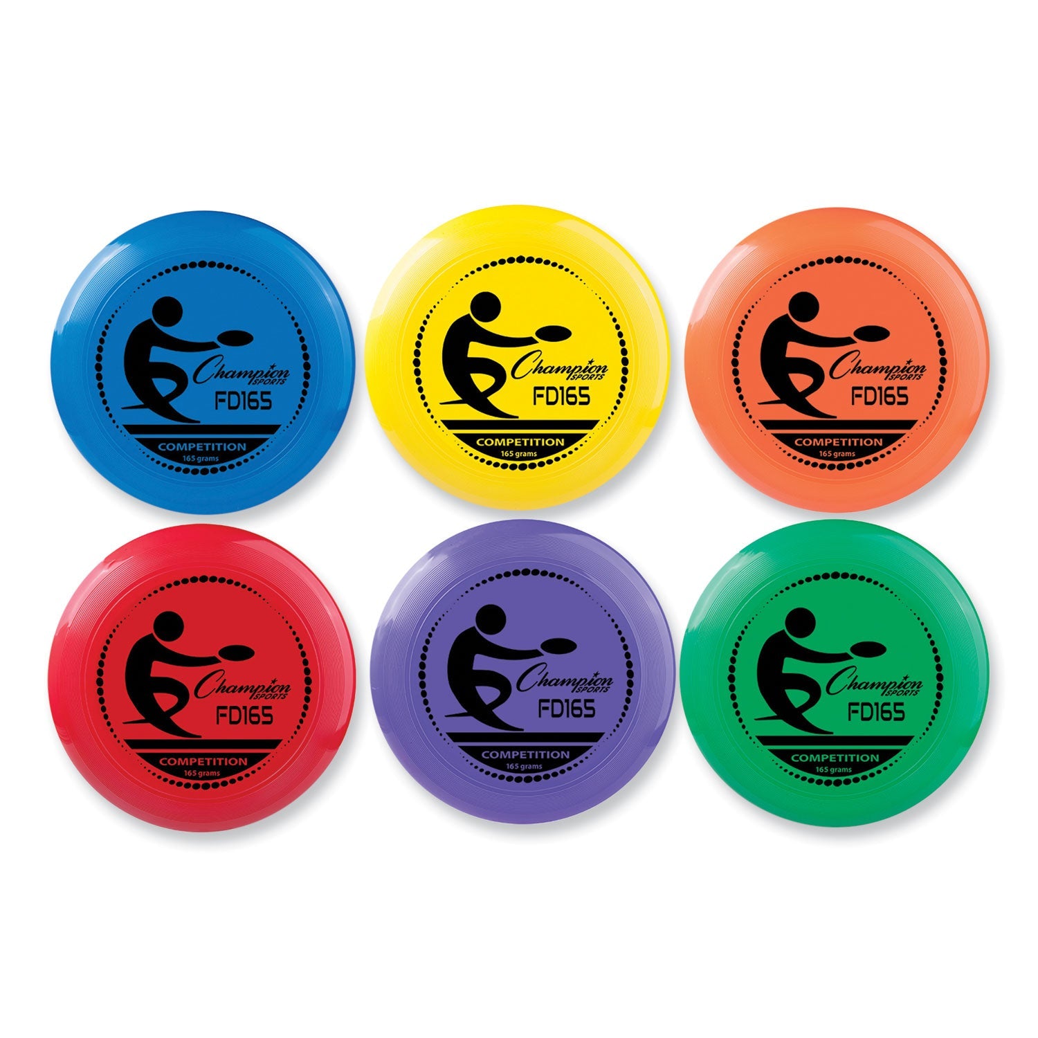 Champion Sports Competition Plastic Disc, 11" Diameter