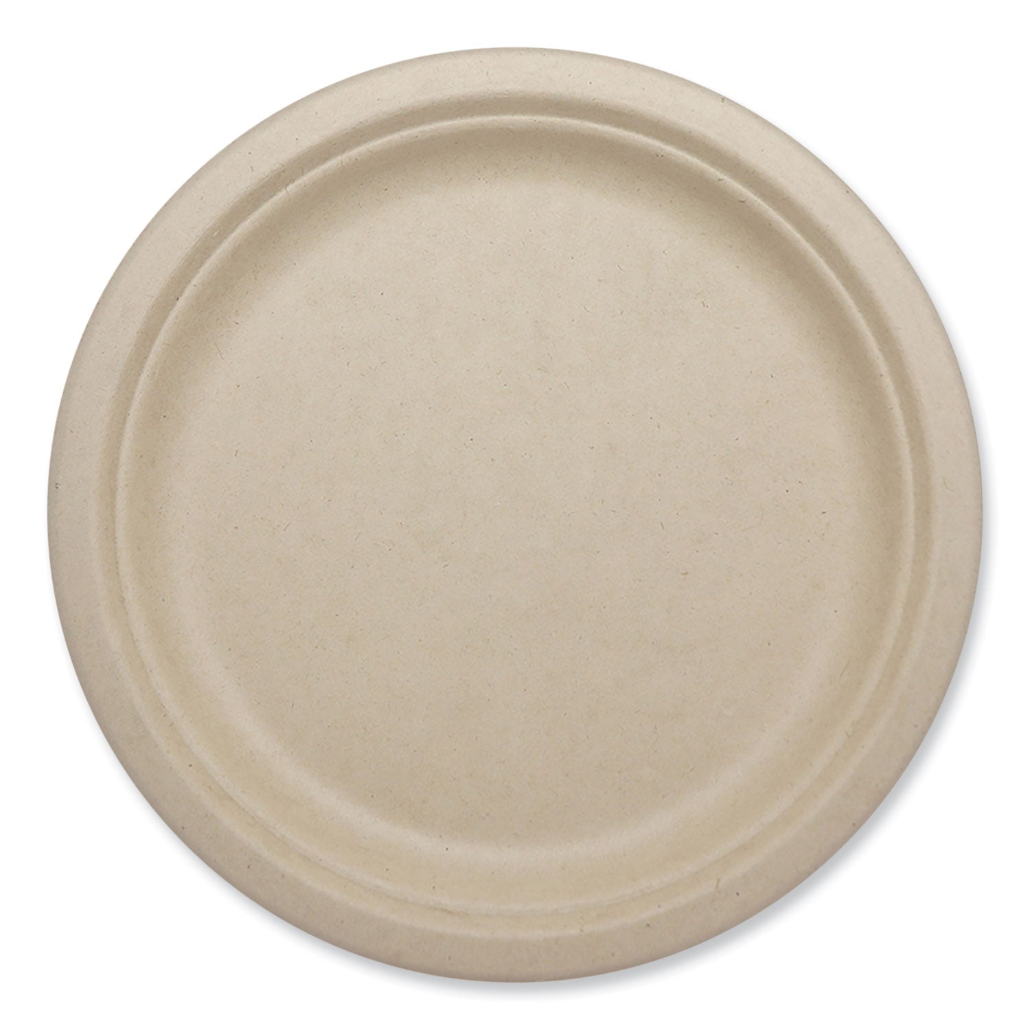 World Centric® Fiber Plates, Paper, 10.1" dia, Natural, 800/Carton - Bloom Skins