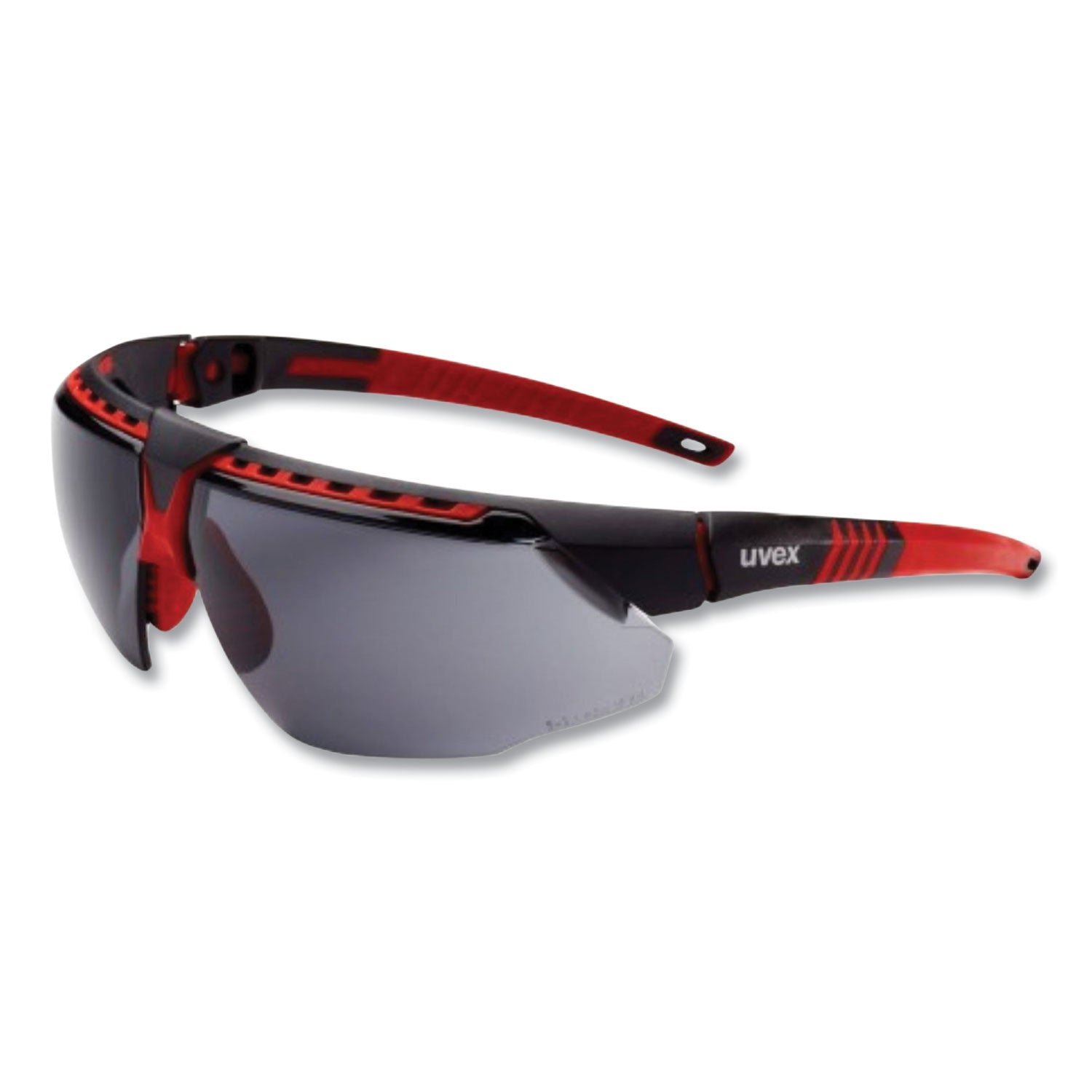 Avatar Safety Glasses | Gray Lens, Black/Red Frame
