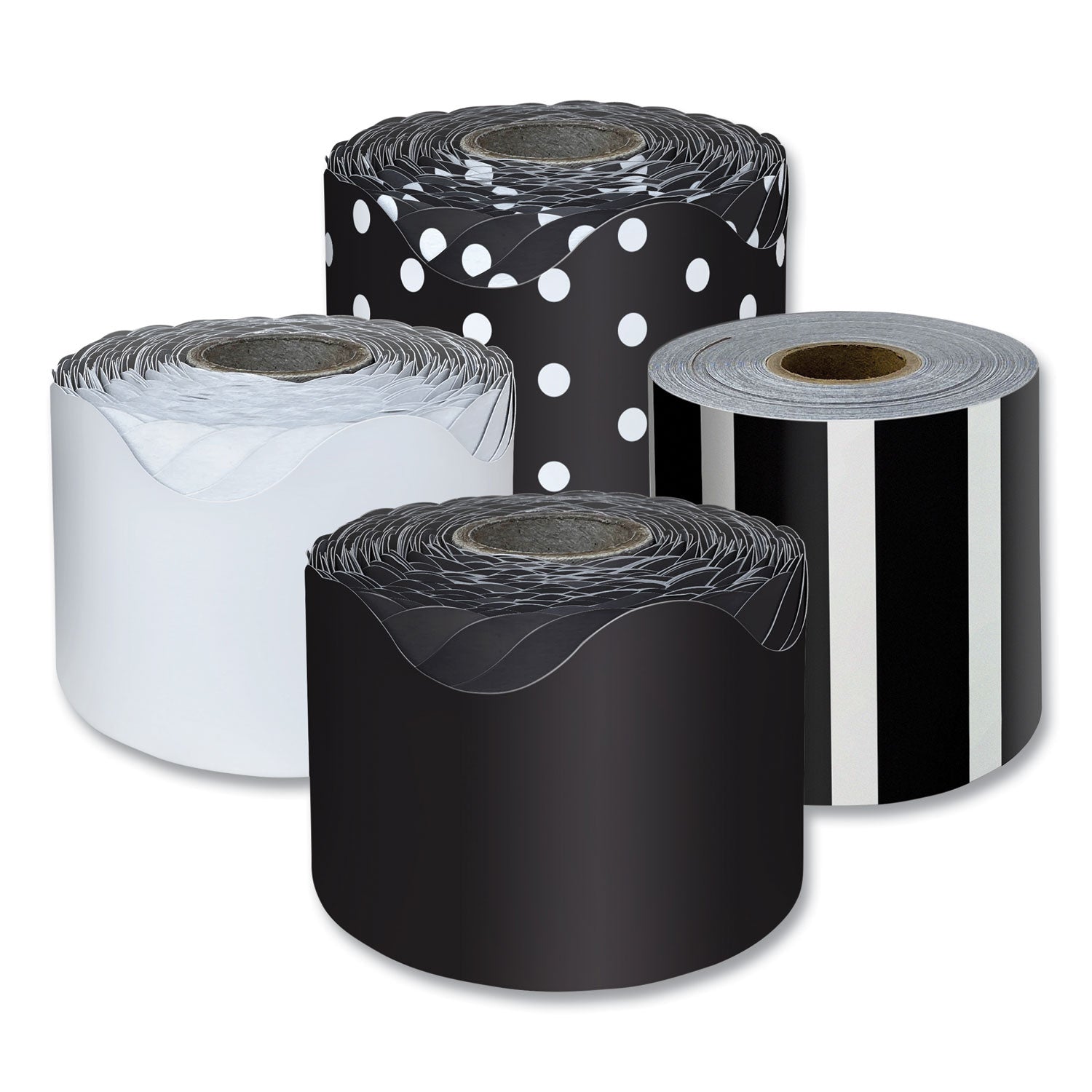 Rolled Scalloped Border | Carson-Dellosa 4-Set