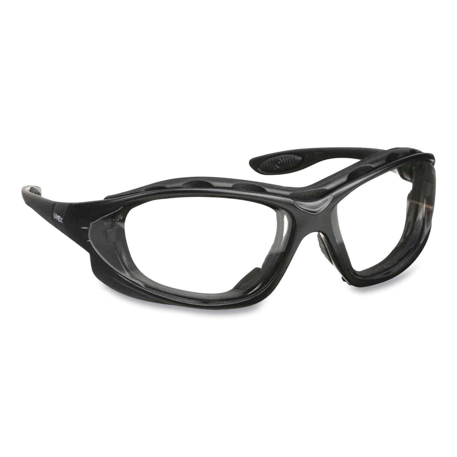 Seismic Sealed Eyewear | Clear Lens, Black Frame