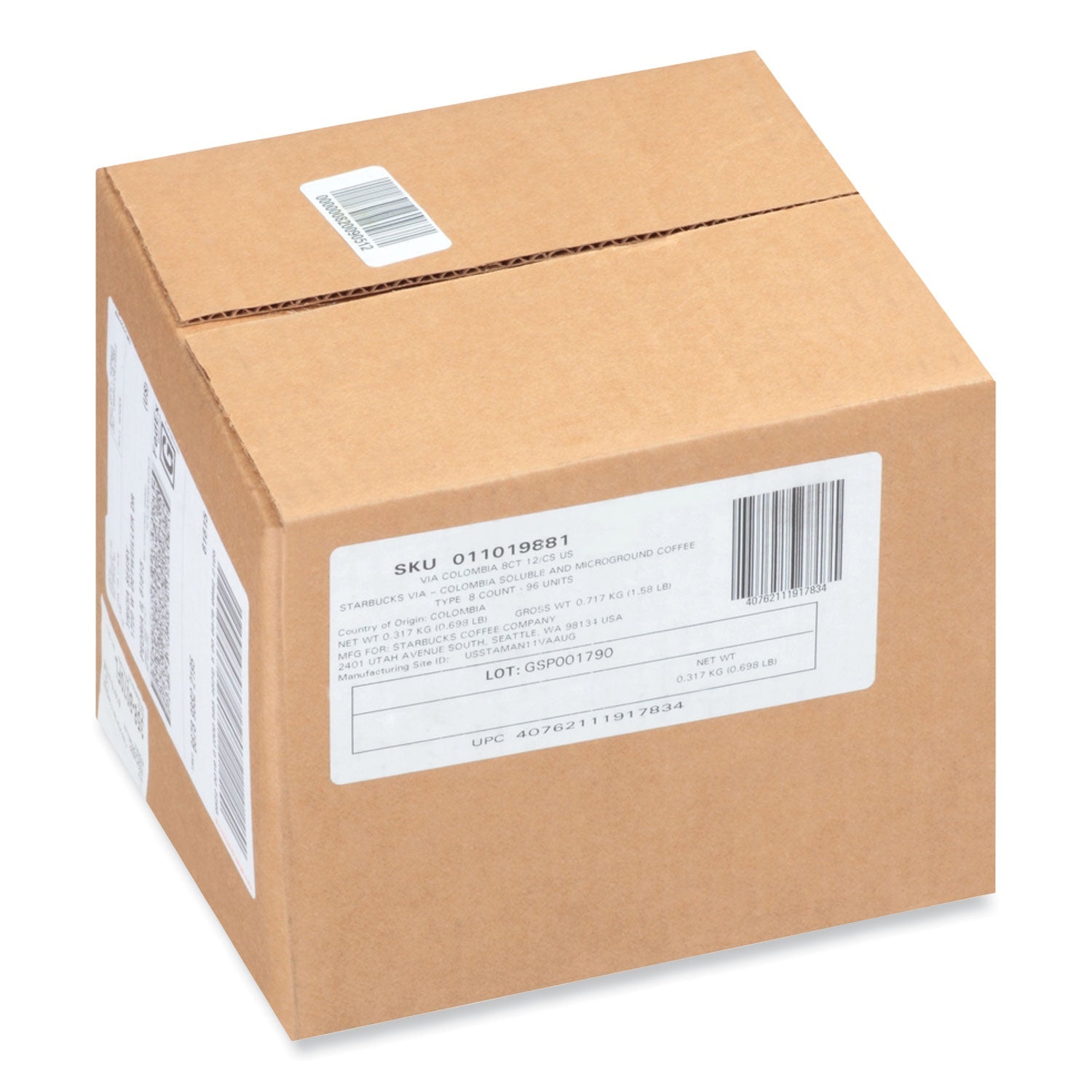 Starbucks® VIA Ready Brew Coffee, Colombia, 1.4 oz Packet, 8/Pack - Bloom Skins