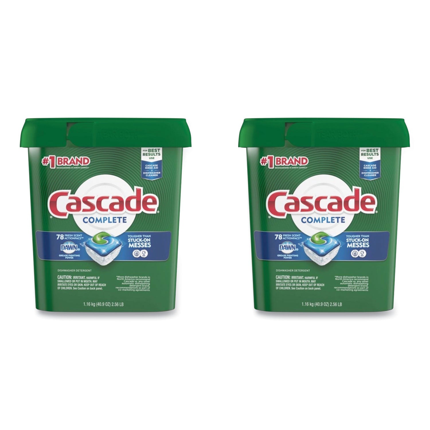 Cascade® ActionPacs | Fresh Scent | 2-Pack