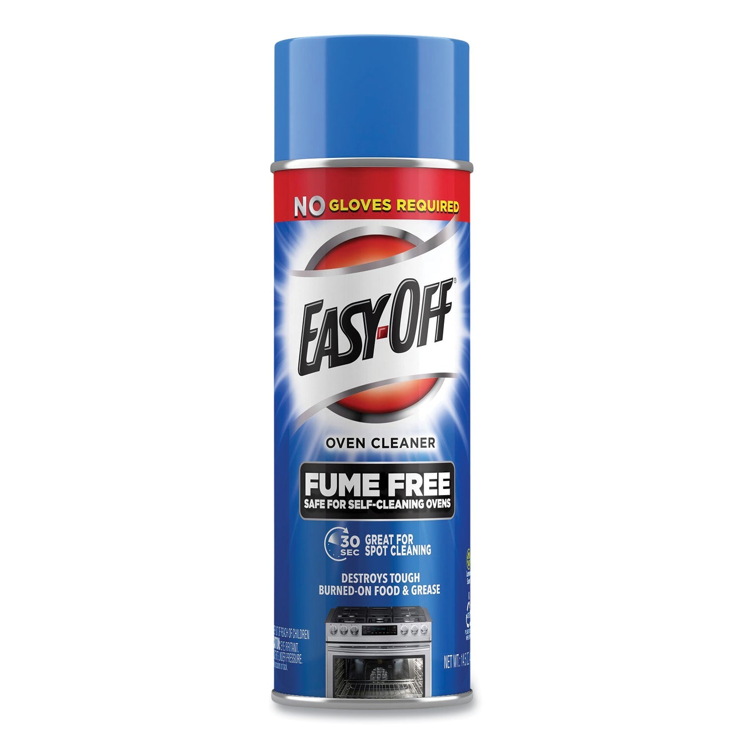 EASY-OFF® Fume-Free Oven Cleaner, Lemon Scent, 14.5 Oz Aerosol Spray