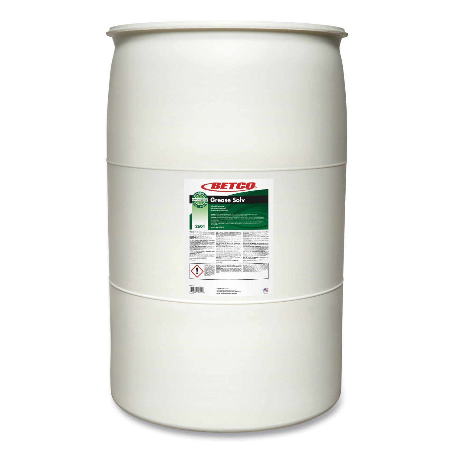 BioActive Solutions Grease Solv| Betco® 55gal Drum