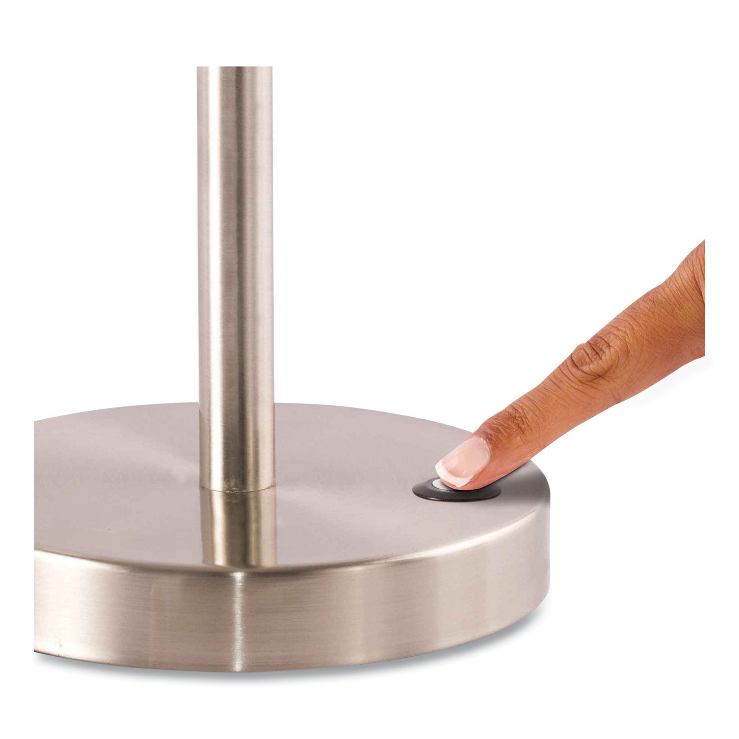 OttLite® Wellness Series Harmonize LED Desk Lamp, 5" to 19" High, Silver - Bloom Skins