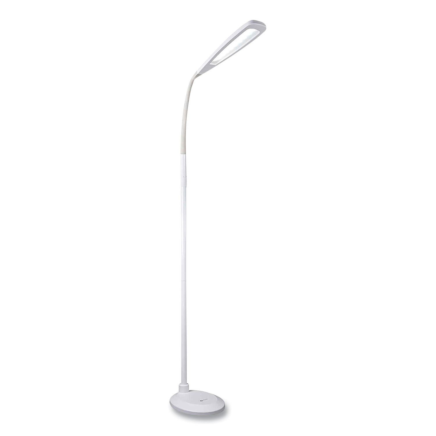 OttLite® Wellness Series Flex LED Floor Lamp, 49" to 71" High, White - Bloom Skins