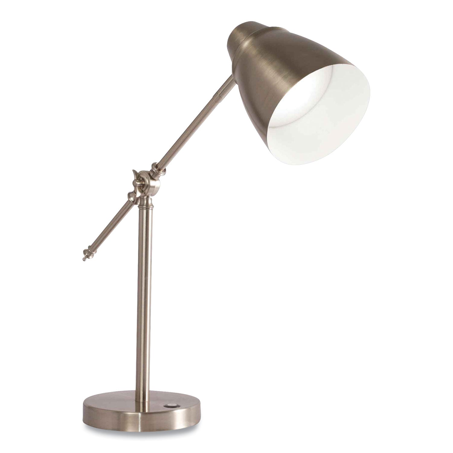 OttLite® Wellness Series Harmonize LED Desk Lamp, 5" to 19" High, Silver - Bloom Skins