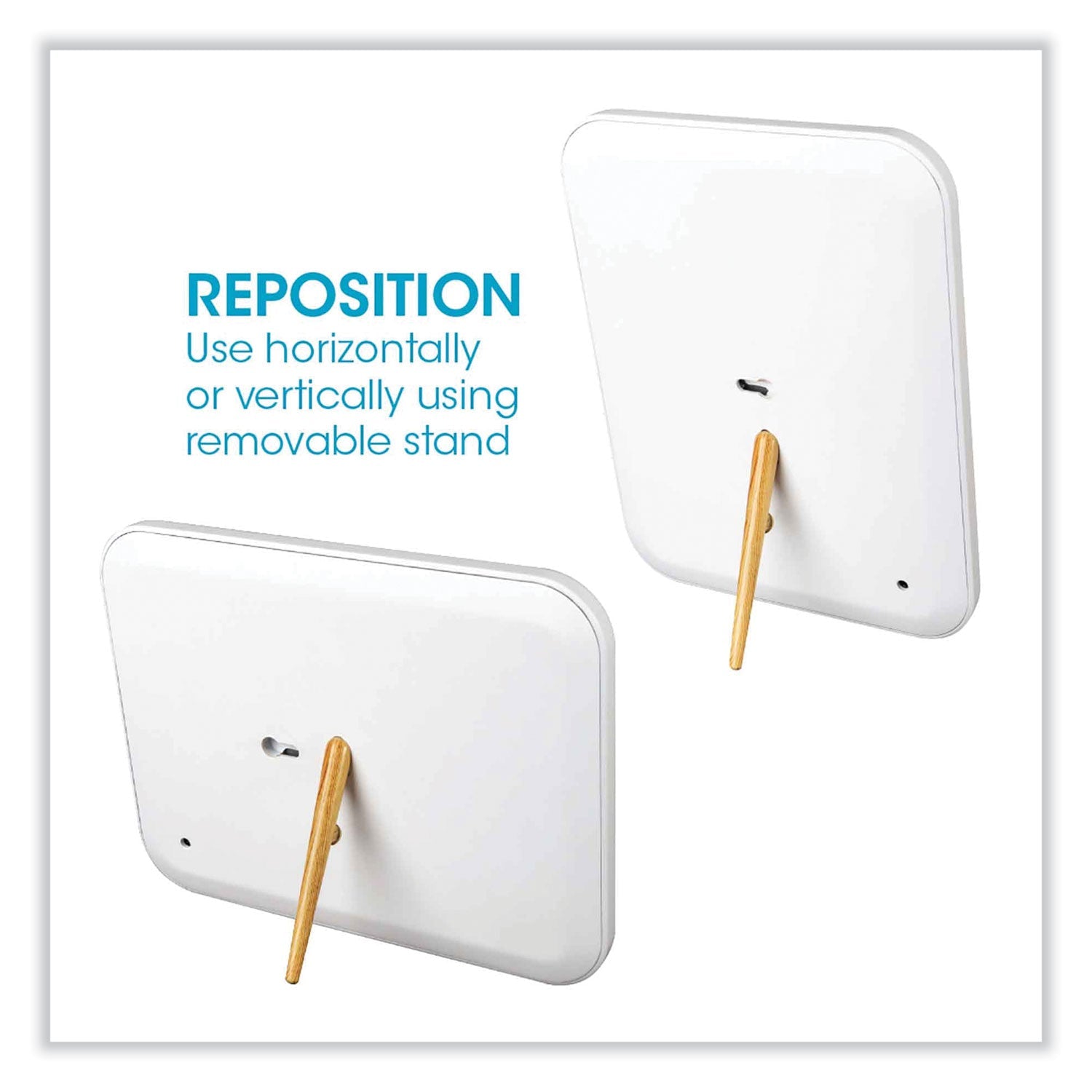 OttLite® Wellness Series ClearSun LED Light Therapy Lamp, 7.88" High, White - Bloom Skins