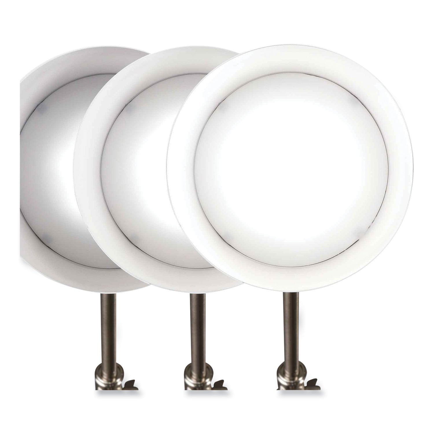 OttLite® Wellness Series Harmonize LED Desk Lamp, 5" to 19" High, Silver - Bloom Skins