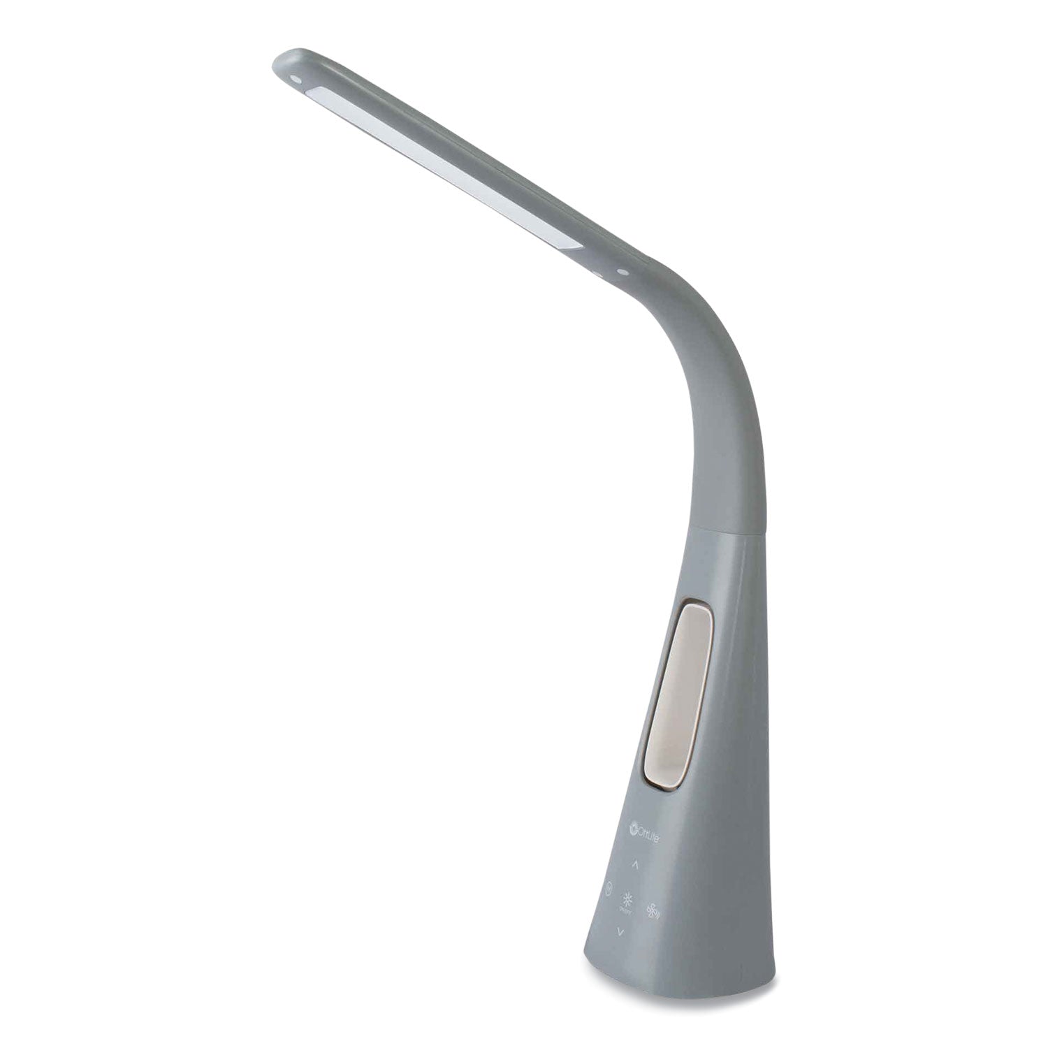 OttLite® Cool Breeze Fan Lamp, 15" to 26.5" High, Gray - Bloom Skins