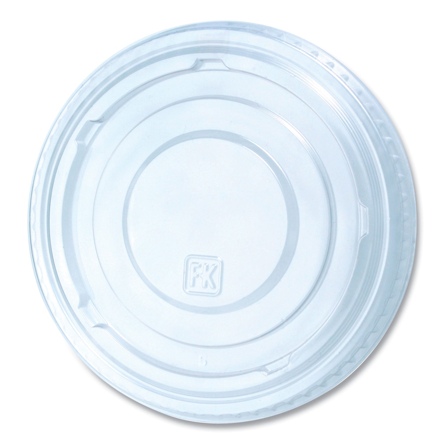 Fabri-Kal® Greenware Cold Drink Lids, Fits 16 oz to 24 oz Cold Cups, Plastic, Clear, 1,000/Carton
