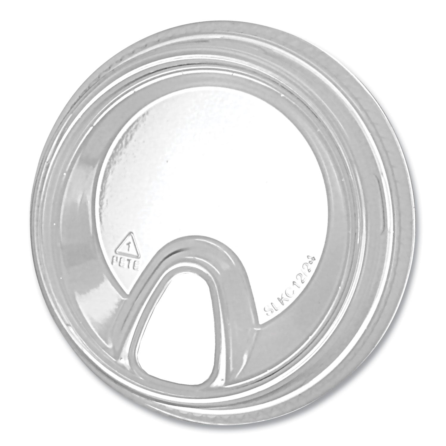 Fabri-Kal® Greenware Cold Drink Lids, Sip Lid, Fits 12 oz to 24 oz Cold Cups, Plastic, Clear, 1,000/Carton