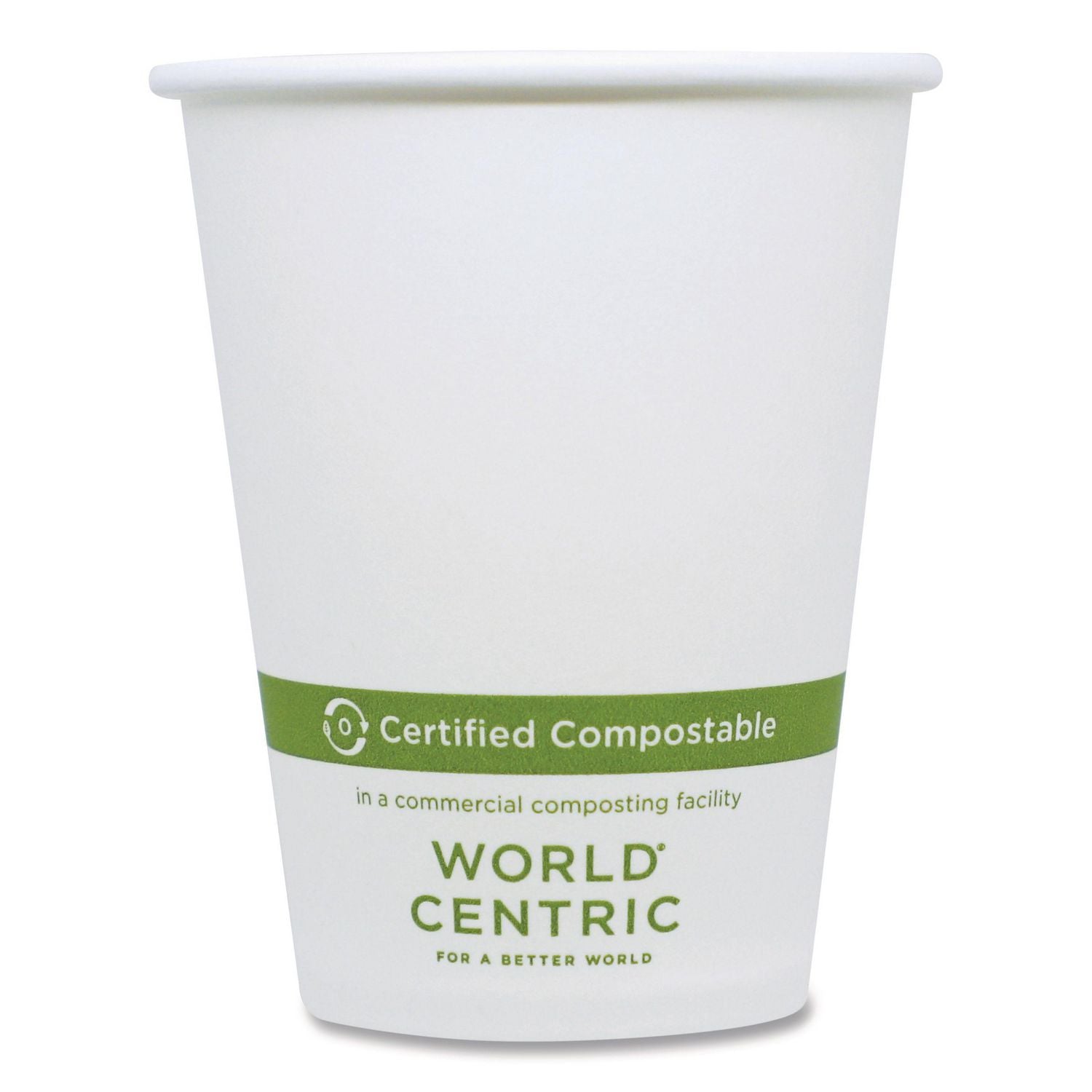 Paper Hot Cups | 8 oz | White | 1,000-Carton