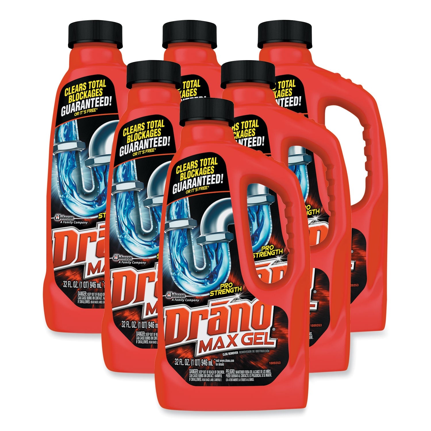 Clog Remover | Drano® Max Gel 32oz 12-Carton