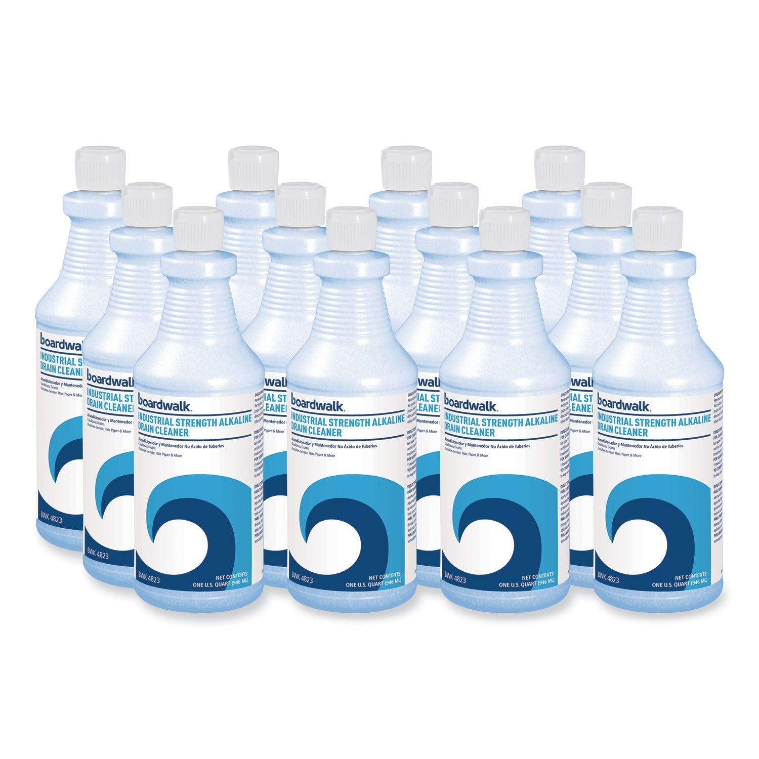 Industrial Strength Alkaline Drain Cleaner | 12/Ctn