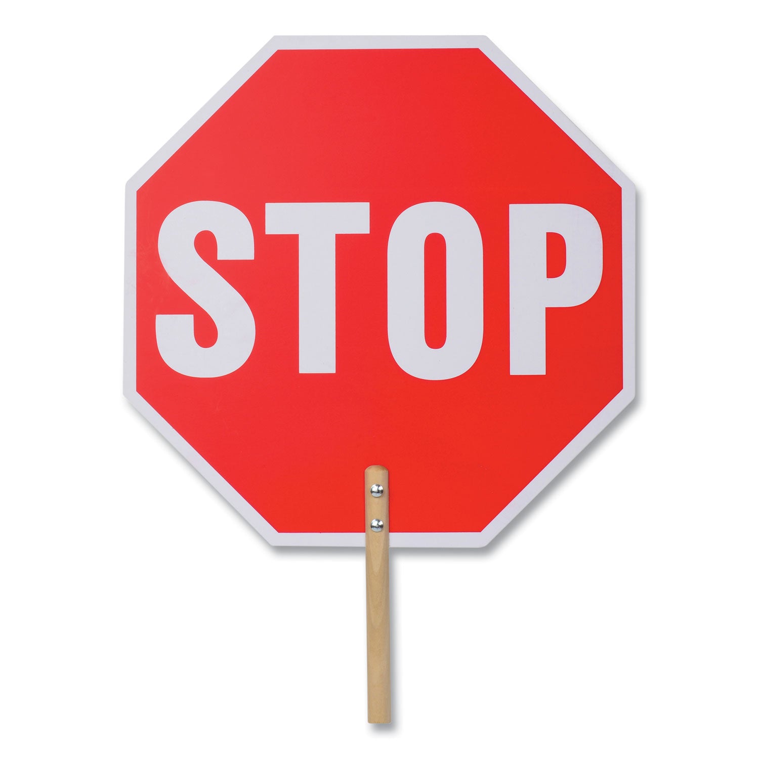 Handheld Stop Sign | Tatco 18" Red/White