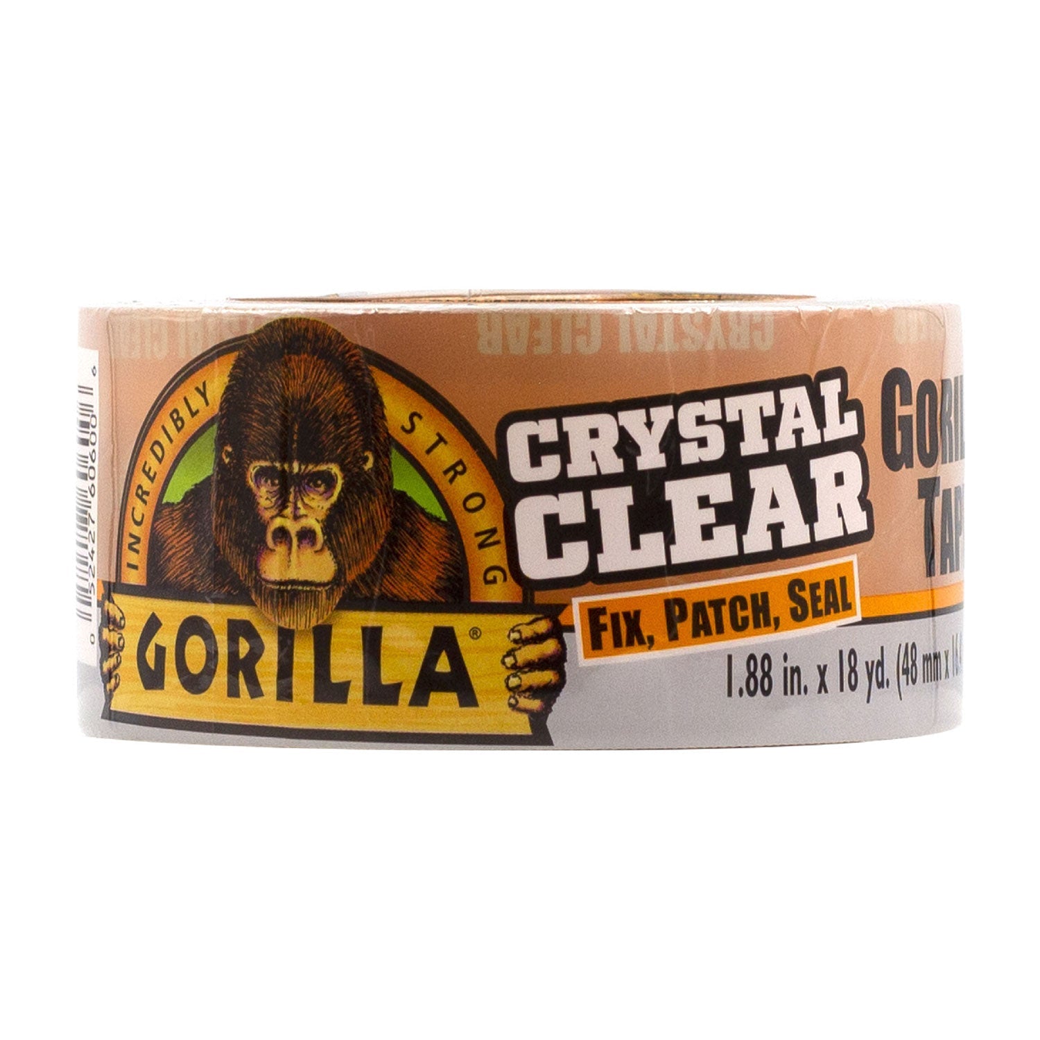 Gorilla Crystal Clear Tape | 1.88" x 18 yds