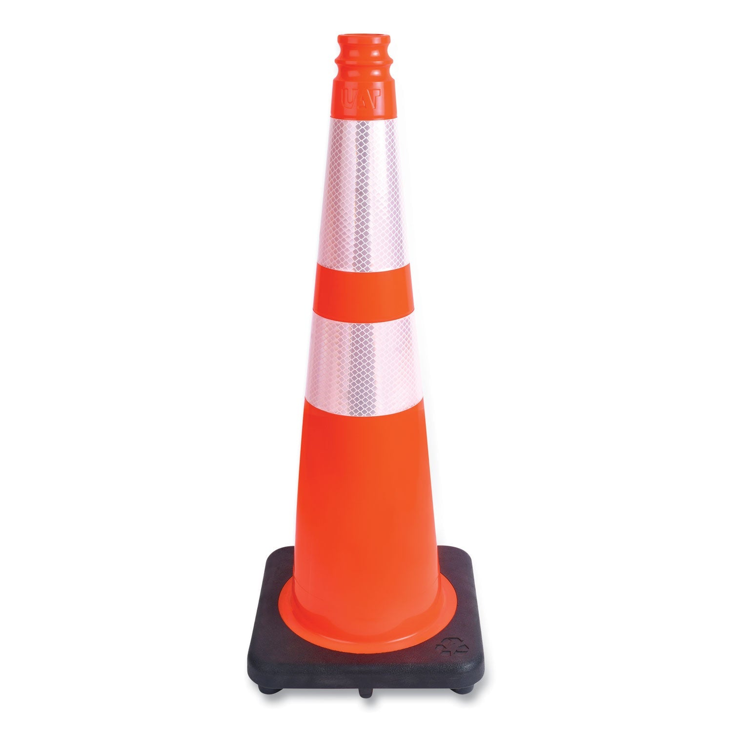 Traffic Cone | Tatco Orange/Silver/Black 28"