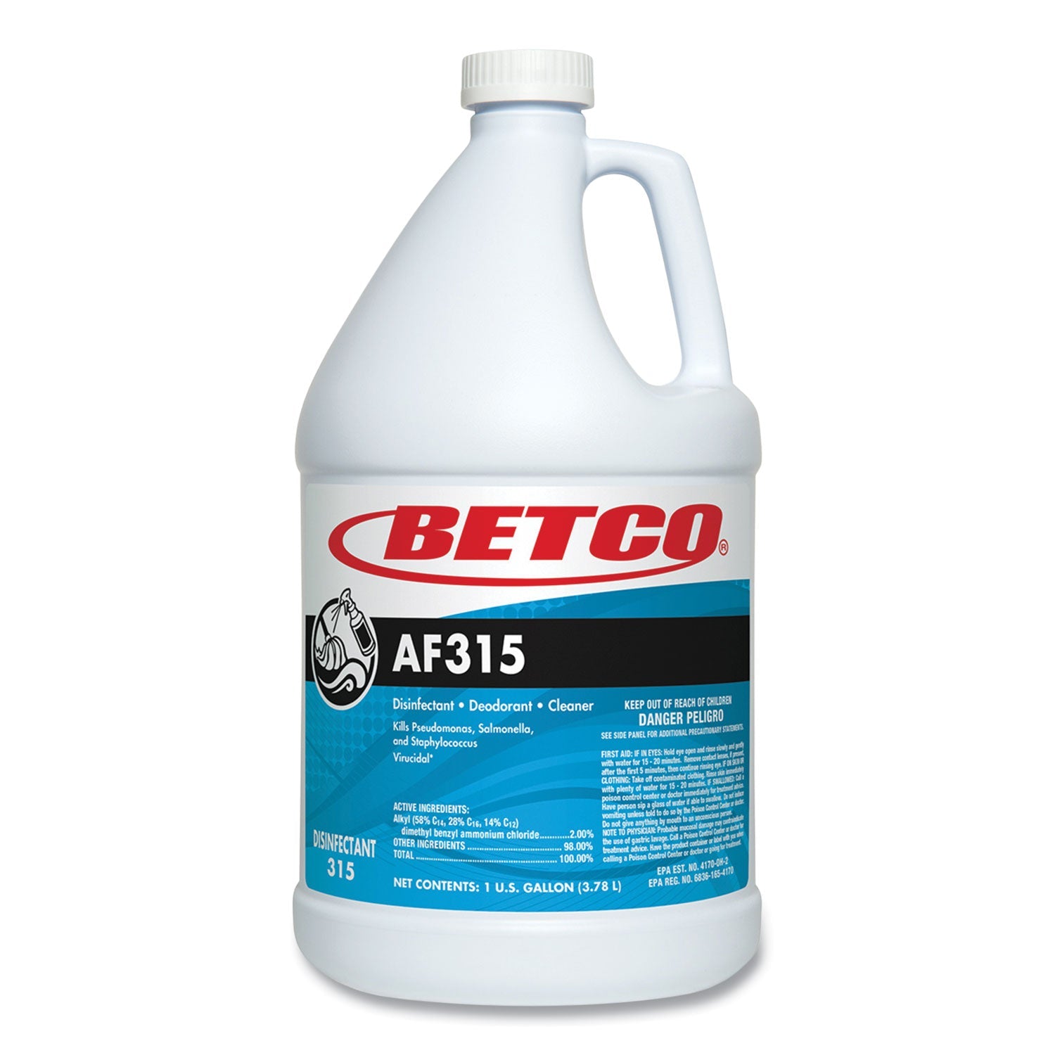 AF315 Disinfectant Cleaner | Betco® 1 Gal |Citrus