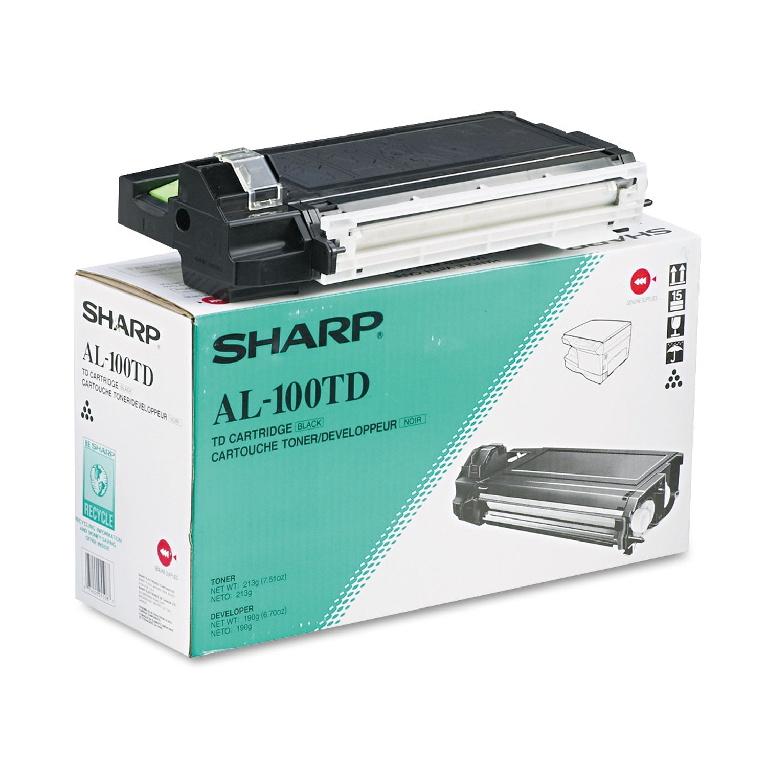 Toner | Sharp® Al100td Black 6k Yield