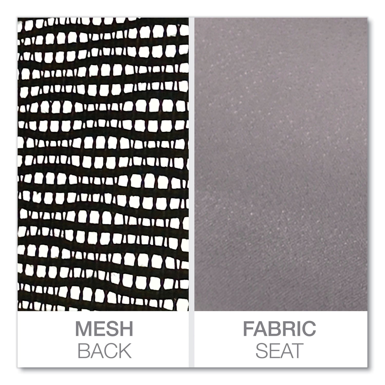 Alera® Alera Elusion Series Mesh Mid-Back Swivel/Tilt Chair, Supports Up to 275 lb, 17.9" to 21.8" Seat Height, Gray Seat