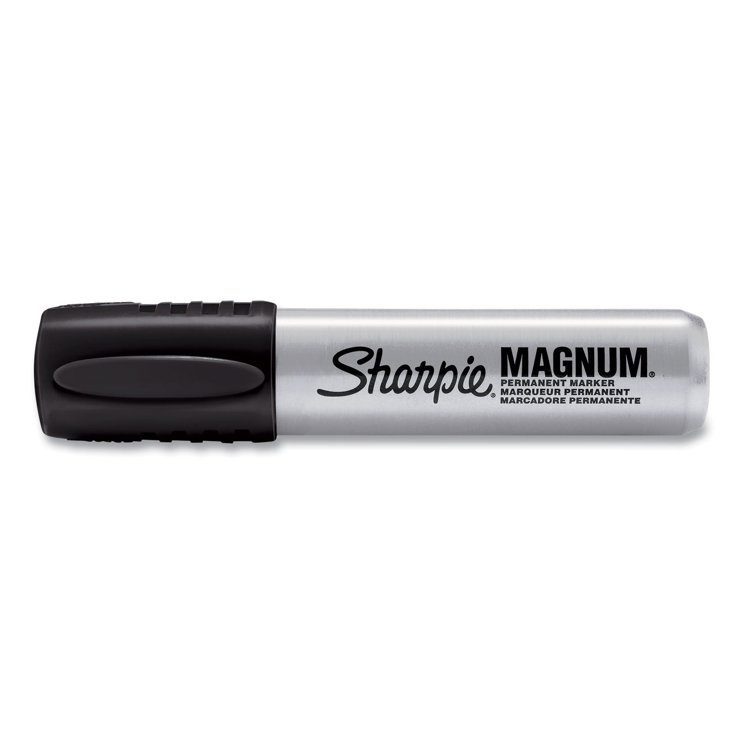Sharpie® Magnum Permanent Marker, Broad Chisel Tip, Black, Dozen